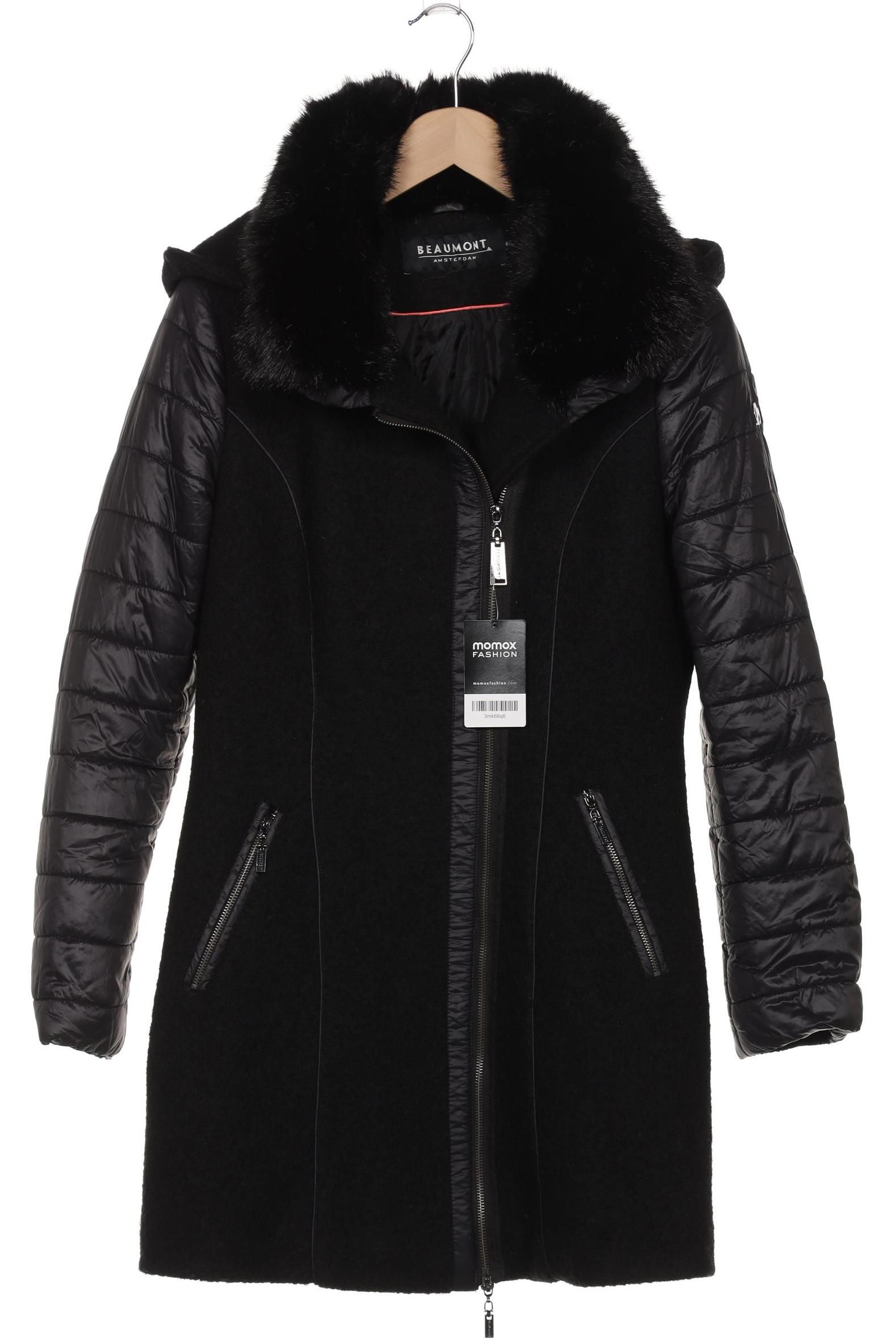

Beaumont Organic Damen Mantel, schwarz, Gr. 38