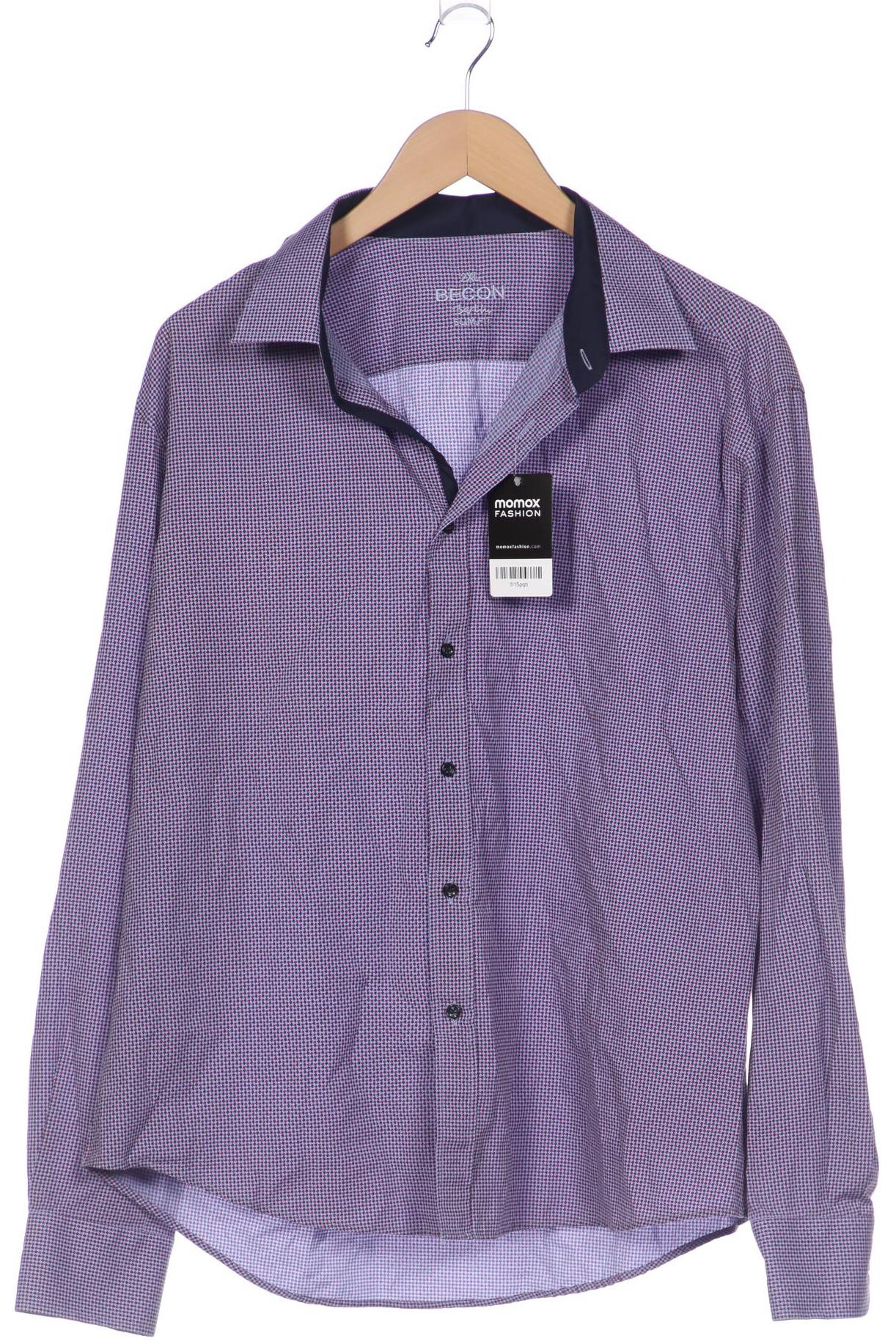 

BECON Berlin Herren Hemd, blau