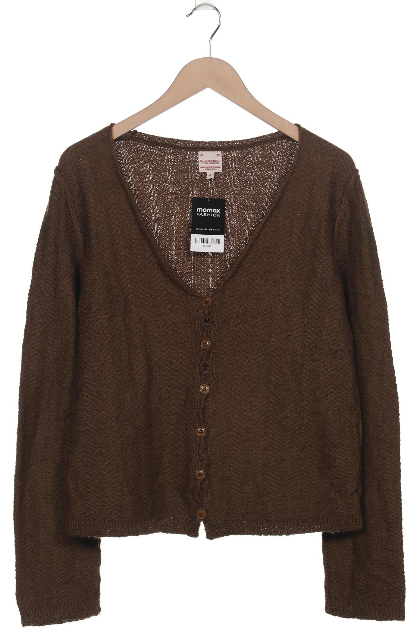 

Bellerose Damen Strickjacke, braun, Gr. 42