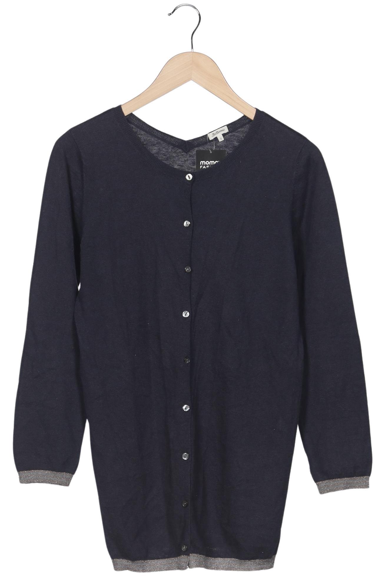 

Bellerose Damen Strickjacke, marineblau, Gr. 38