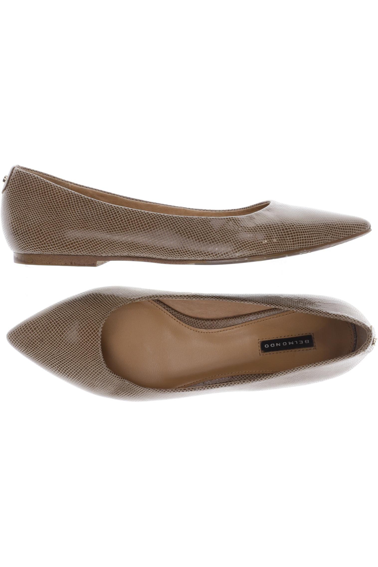 

Belmondo Damen Ballerinas, braun, Gr. 38