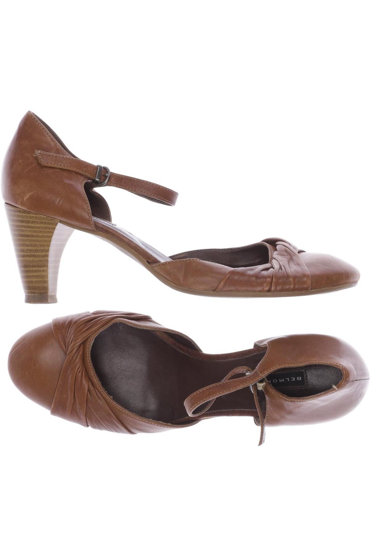 

Belmondo Damen Pumps, braun, Gr. 40