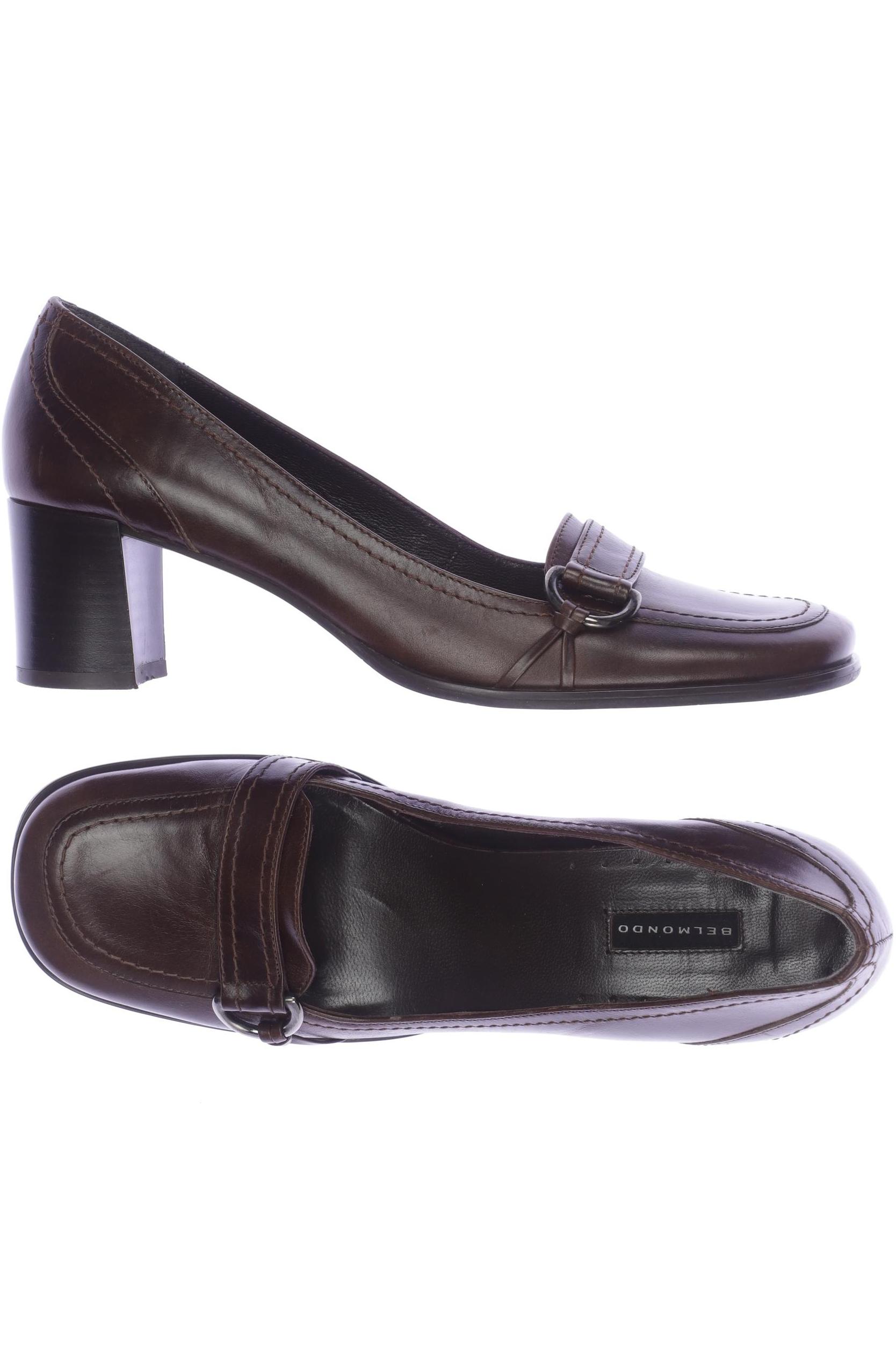 

Belmondo Damen Pumps, braun, Gr. 40