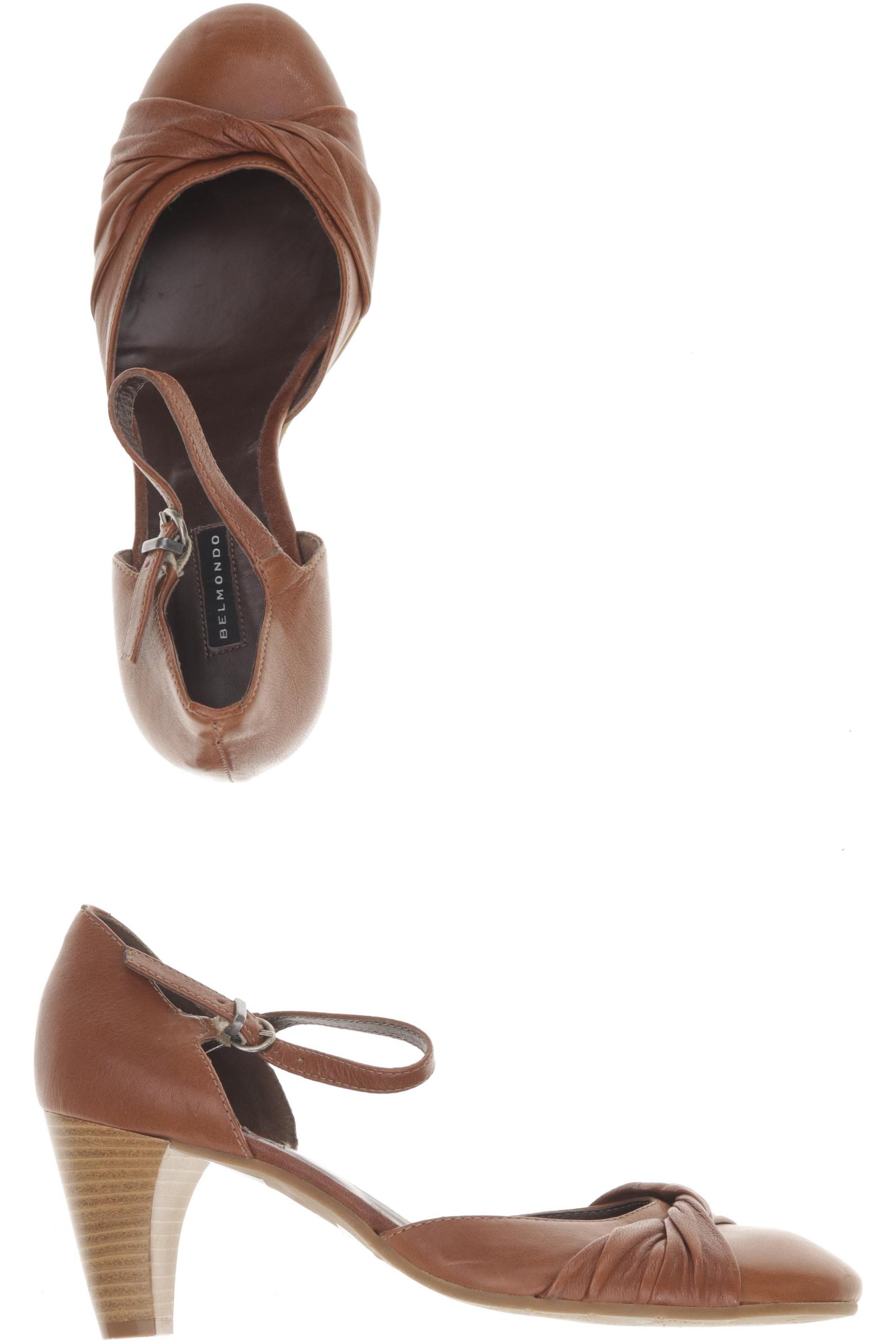 

Belmondo Damen Pumps, braun, Gr. 39