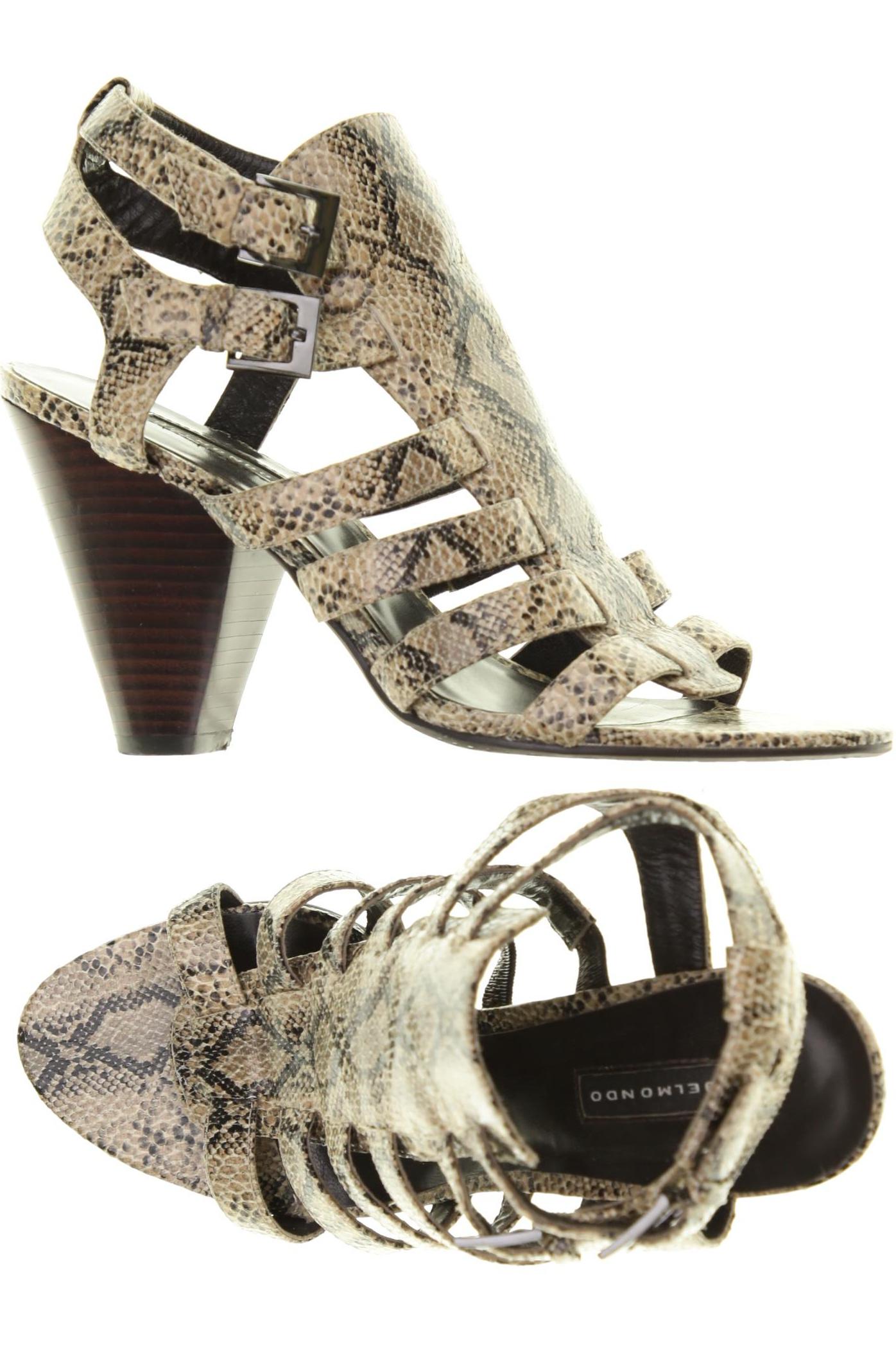 

Belmondo Damen Sandale, beige, Gr. 38