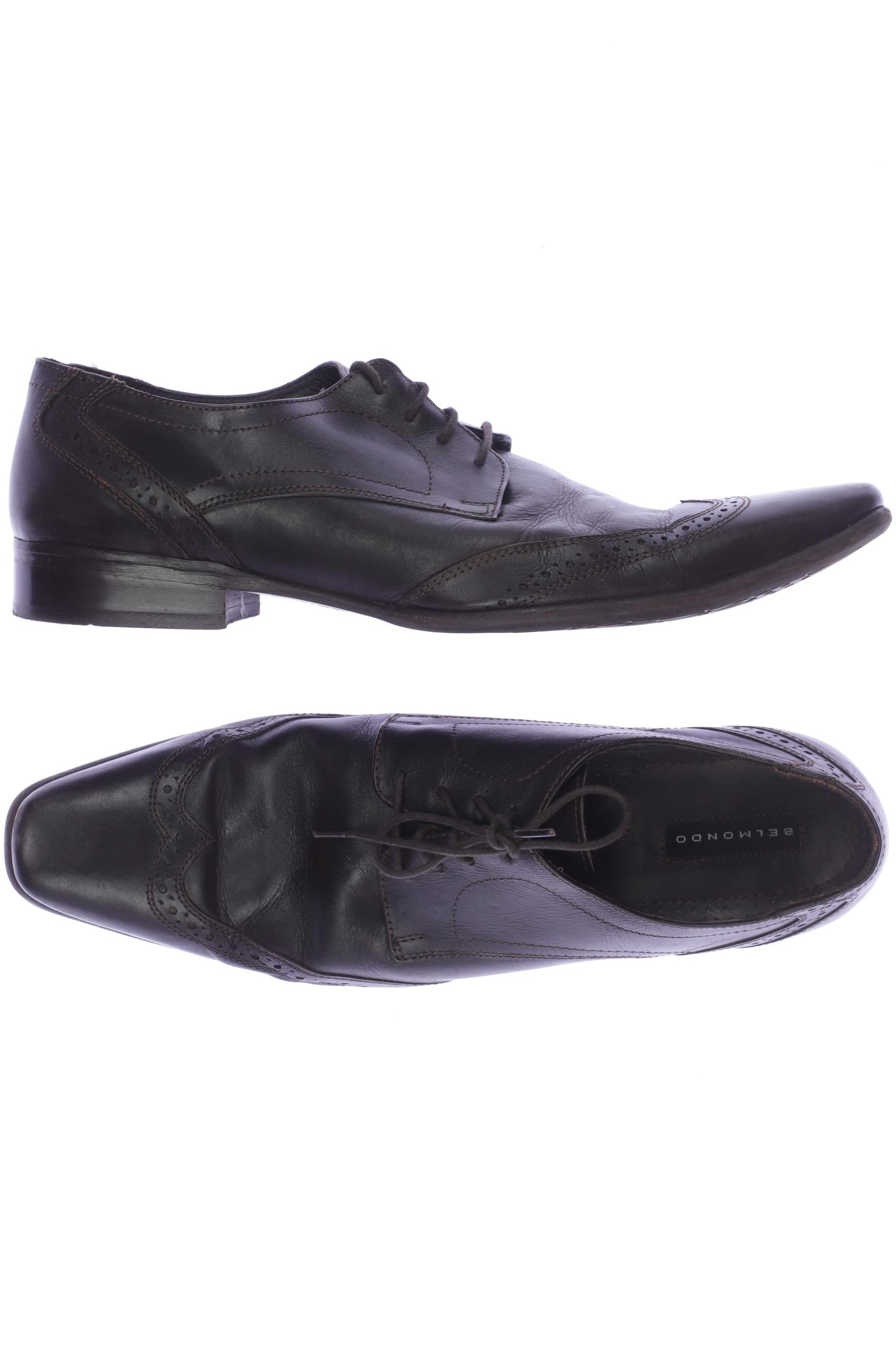 

Belmondo Herren Halbschuh, braun, Gr. 45