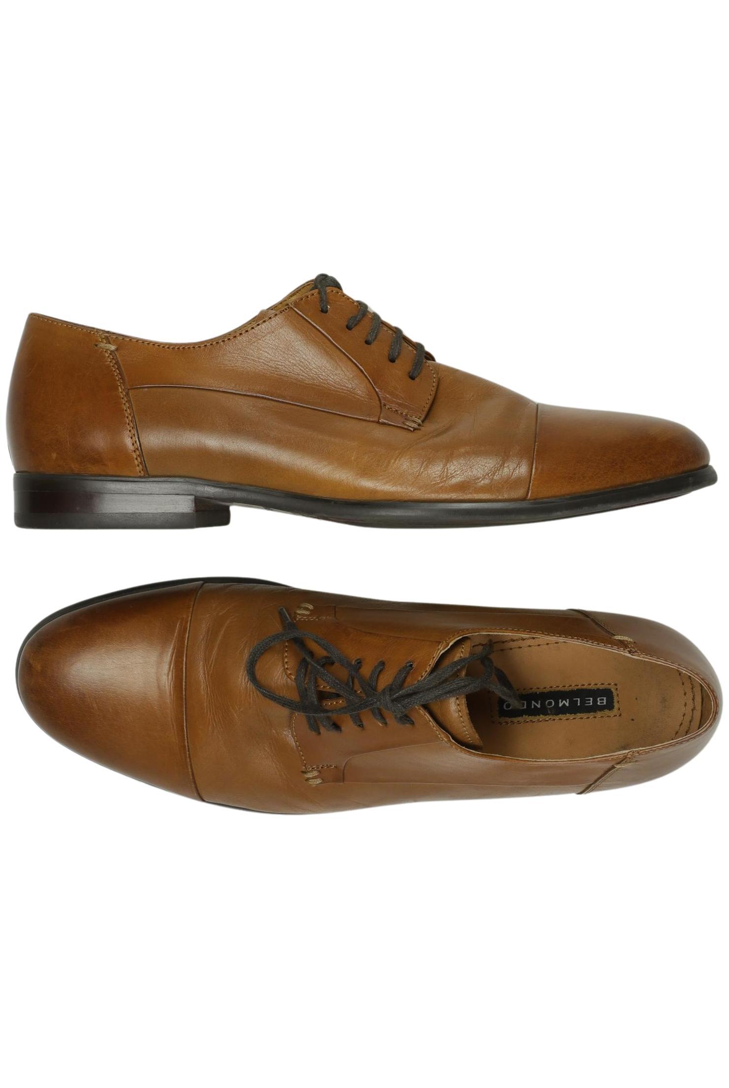 

Belmondo Herren Halbschuh, braun, Gr. 40