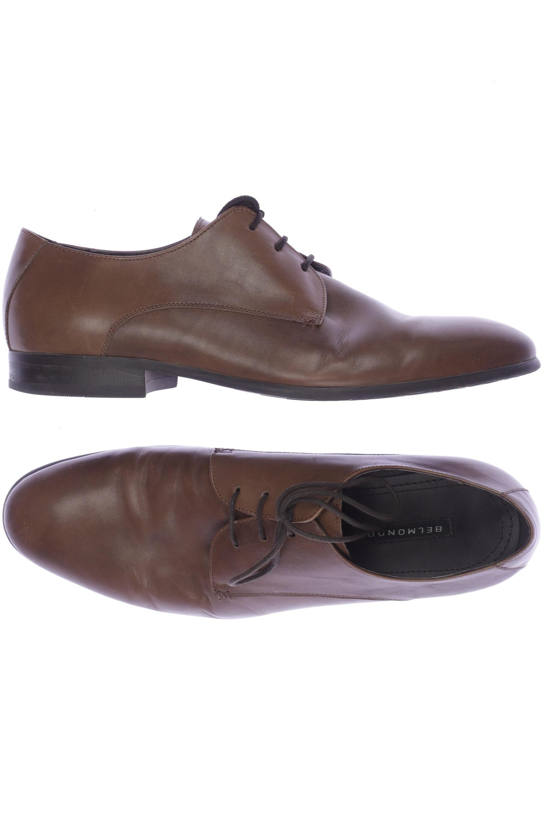 

Belmondo Herren Halbschuh, braun, Gr. 42