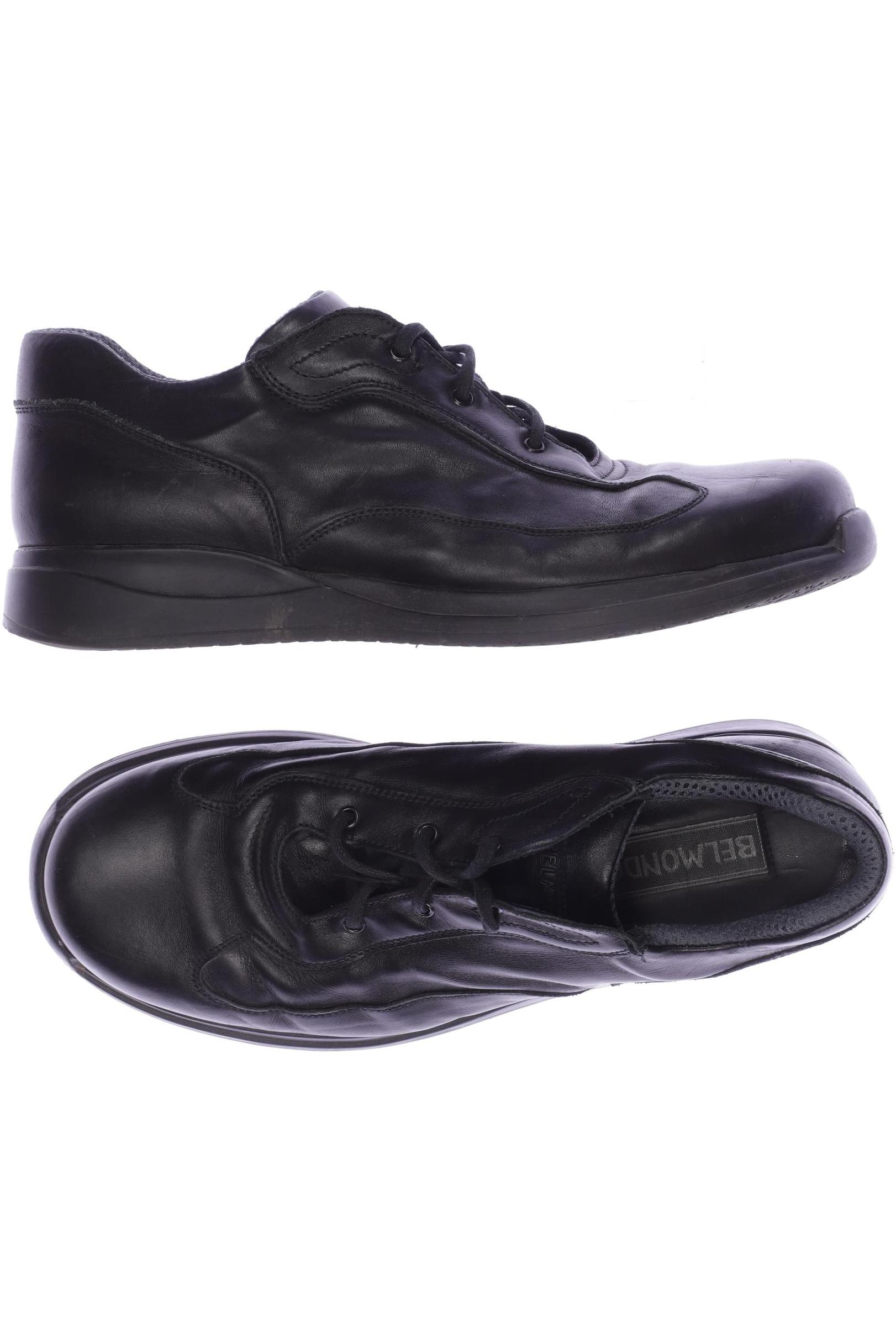 

Belmondo Herren Halbschuh, schwarz, Gr. 42