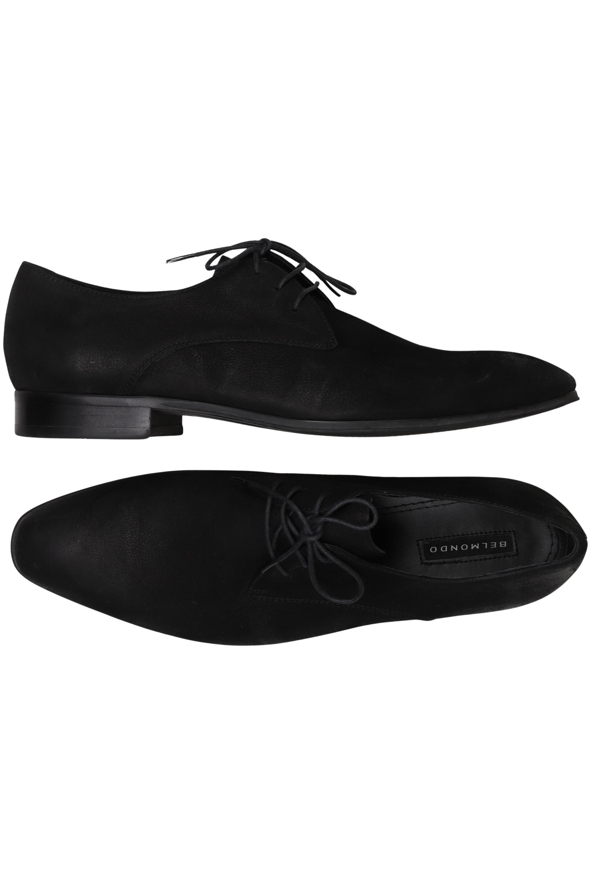 

Belmondo Herren Halbschuh, schwarz, Gr. 44