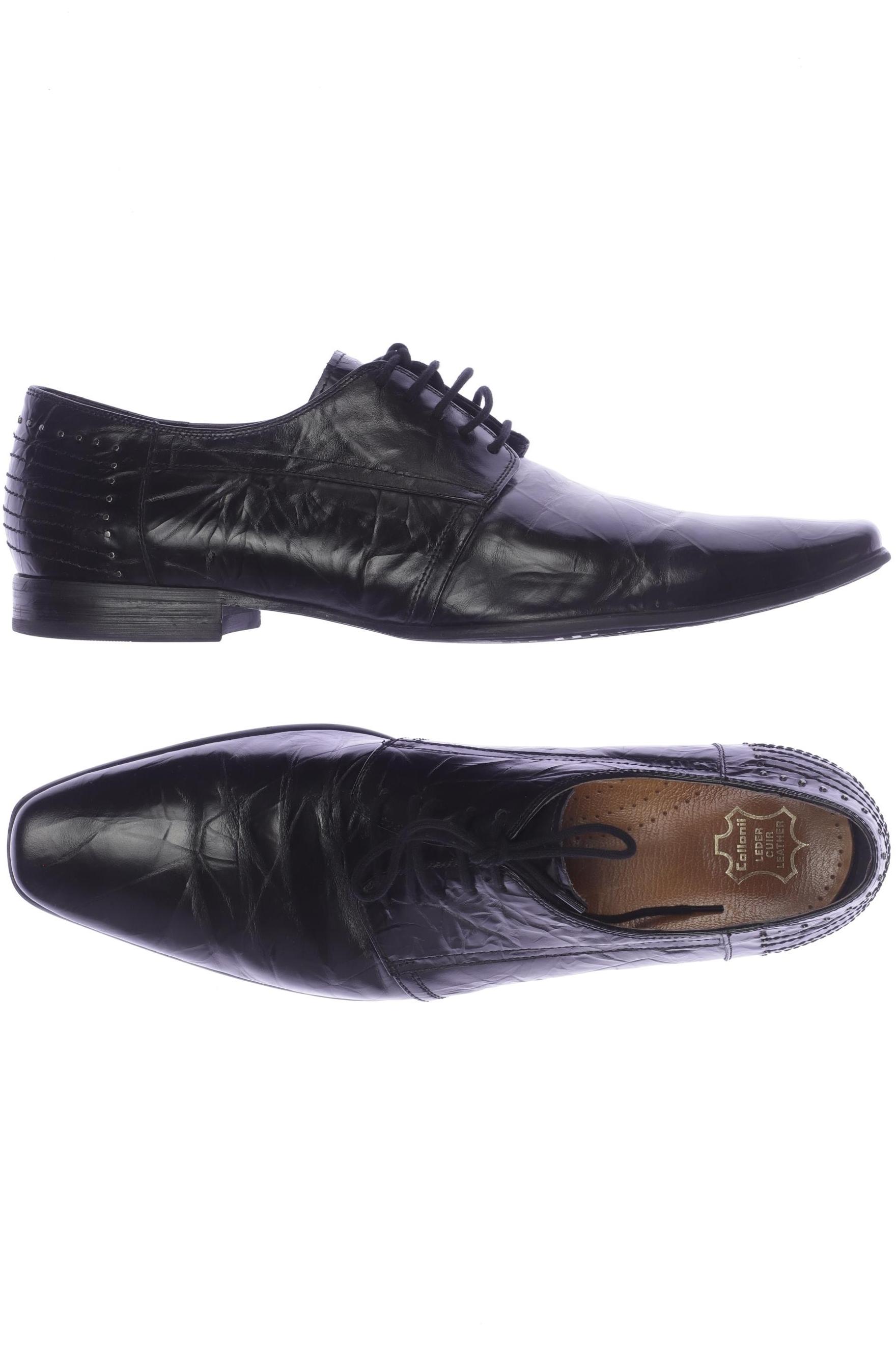 

Belmondo Herren Halbschuh, schwarz, Gr. 44
