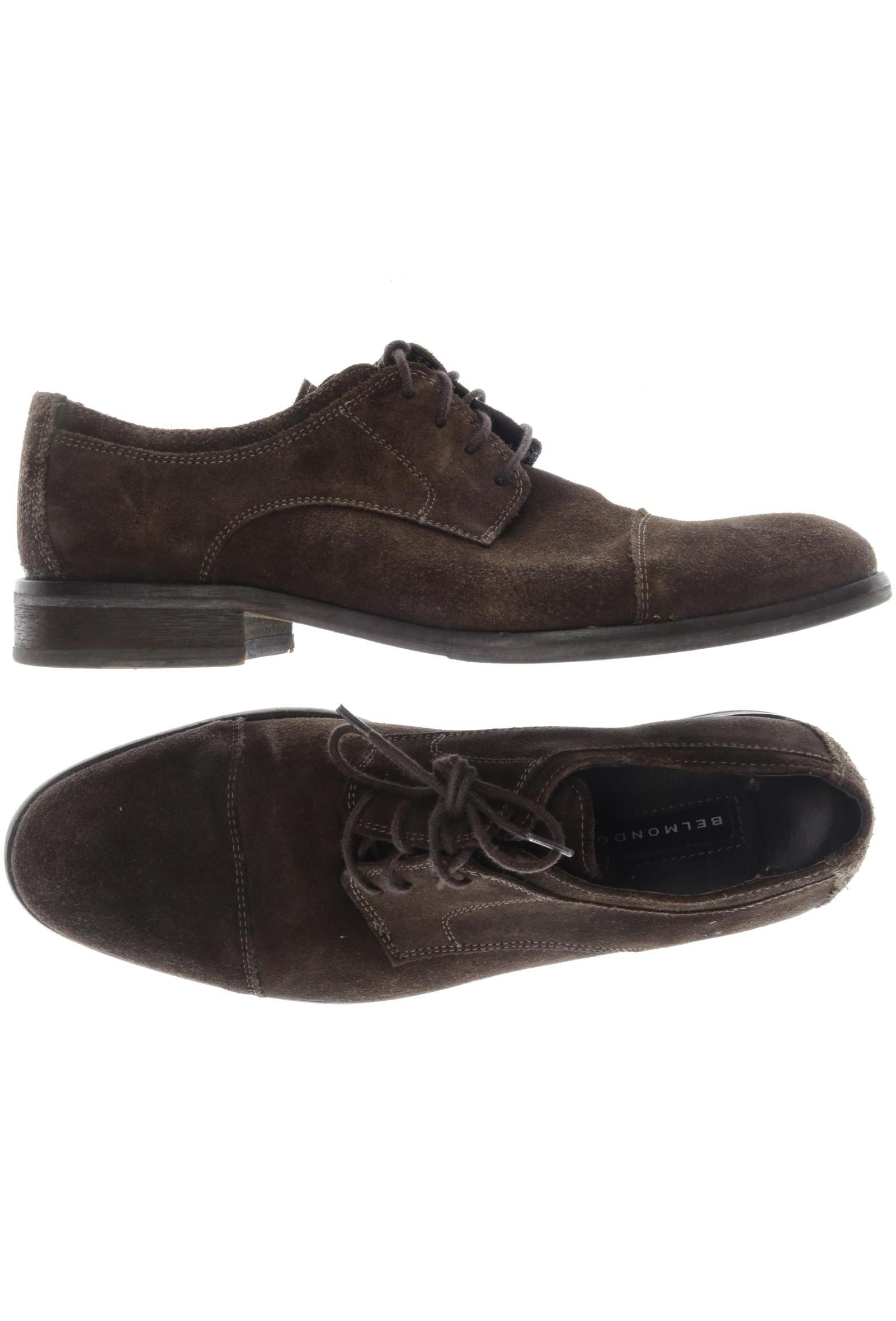 

Belmondo Herren Halbschuh, braun, Gr. 42