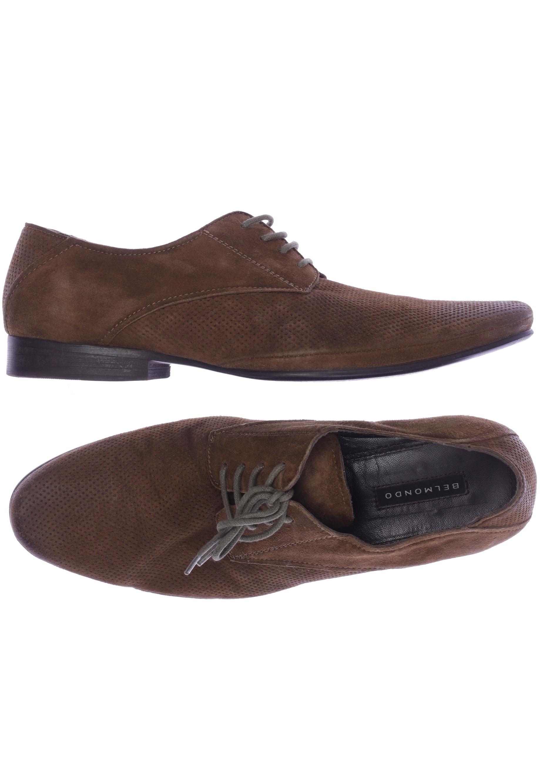 

Belmondo Herren Halbschuh, braun, Gr. 40