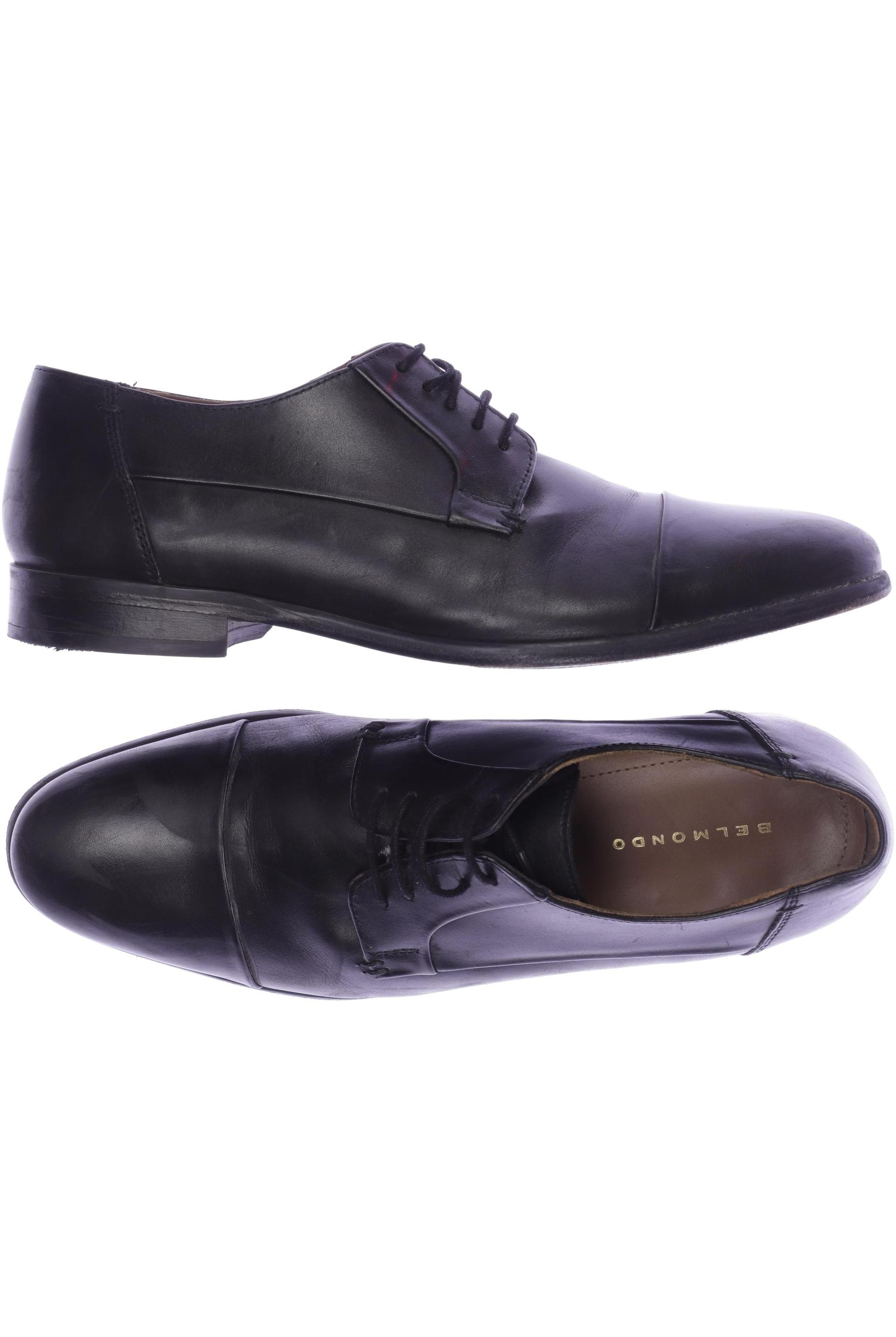 

Belmondo Herren Halbschuh, schwarz, Gr. 43