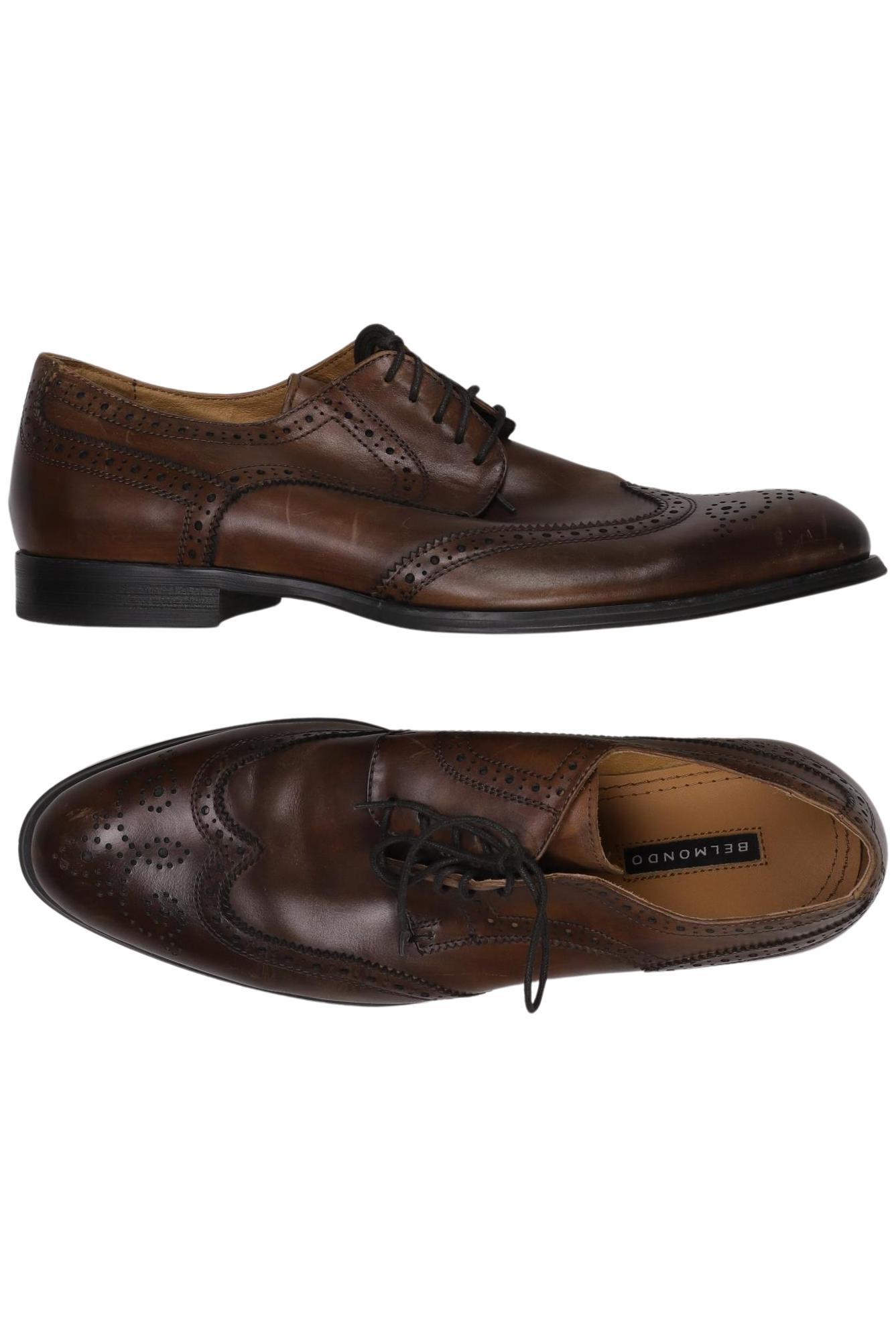 

Belmondo Herren Halbschuh, braun, Gr. 44