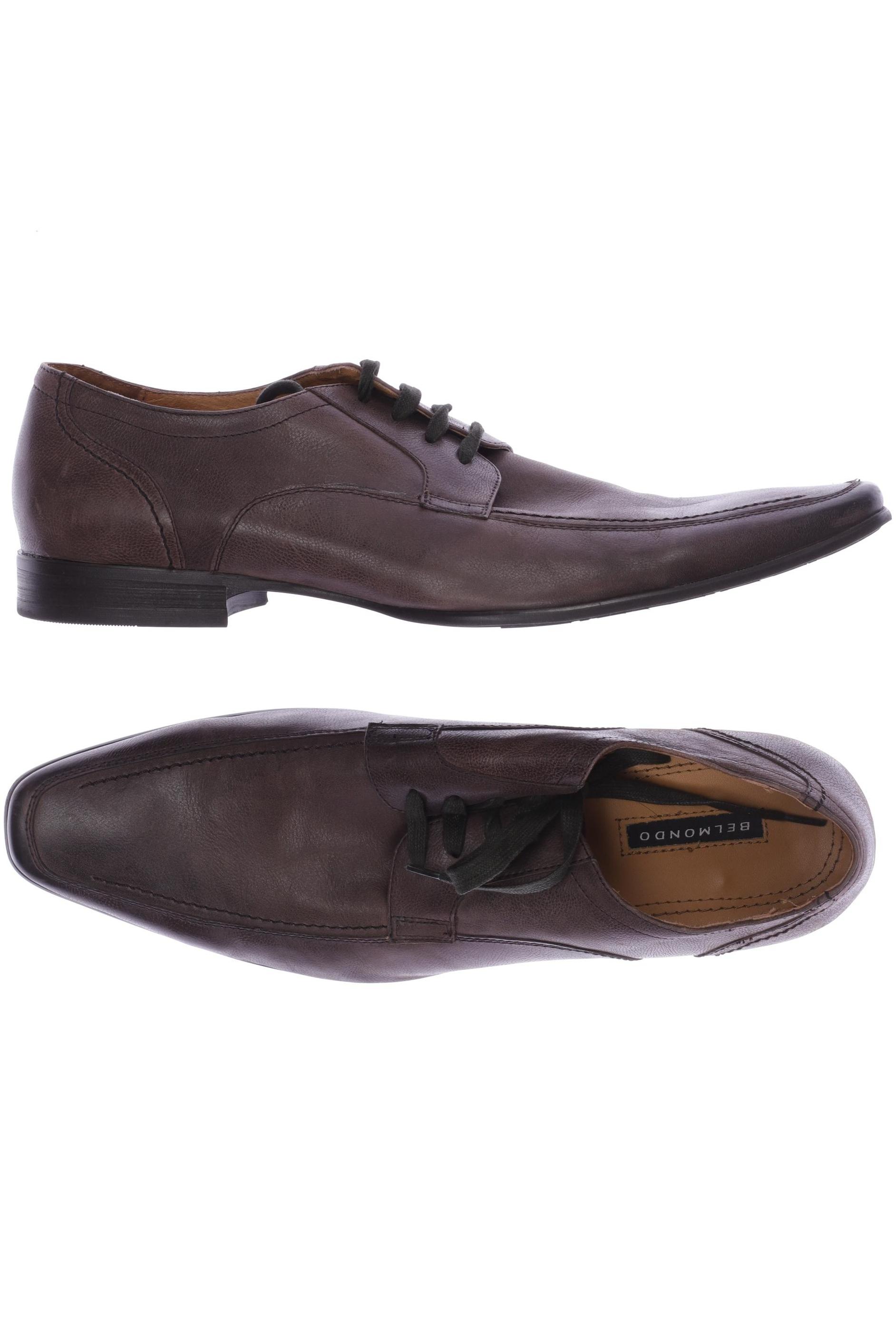 

BELMONDO Herren Halbschuh, bordeaux