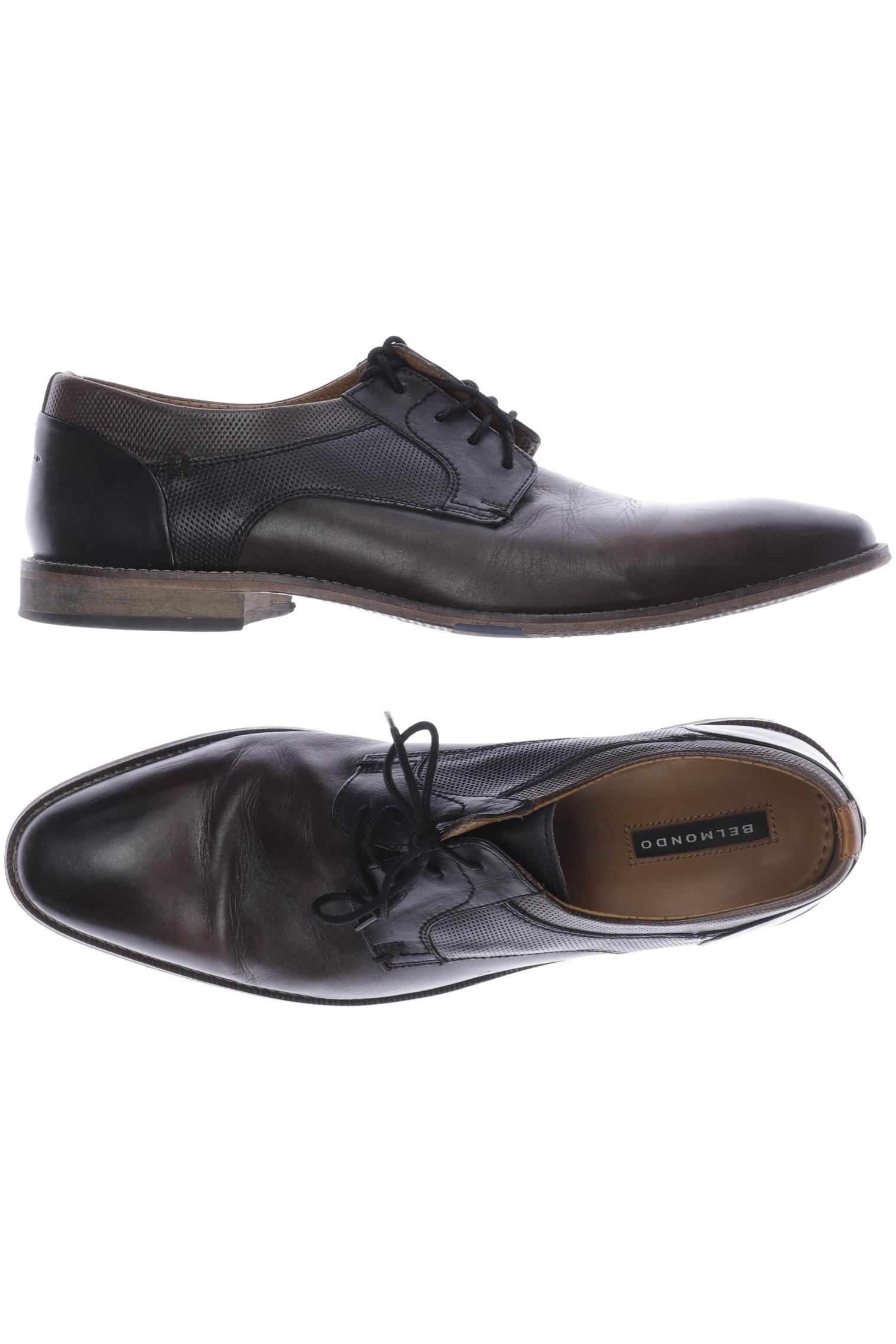 

Belmondo Herren Halbschuh, braun, Gr. 45