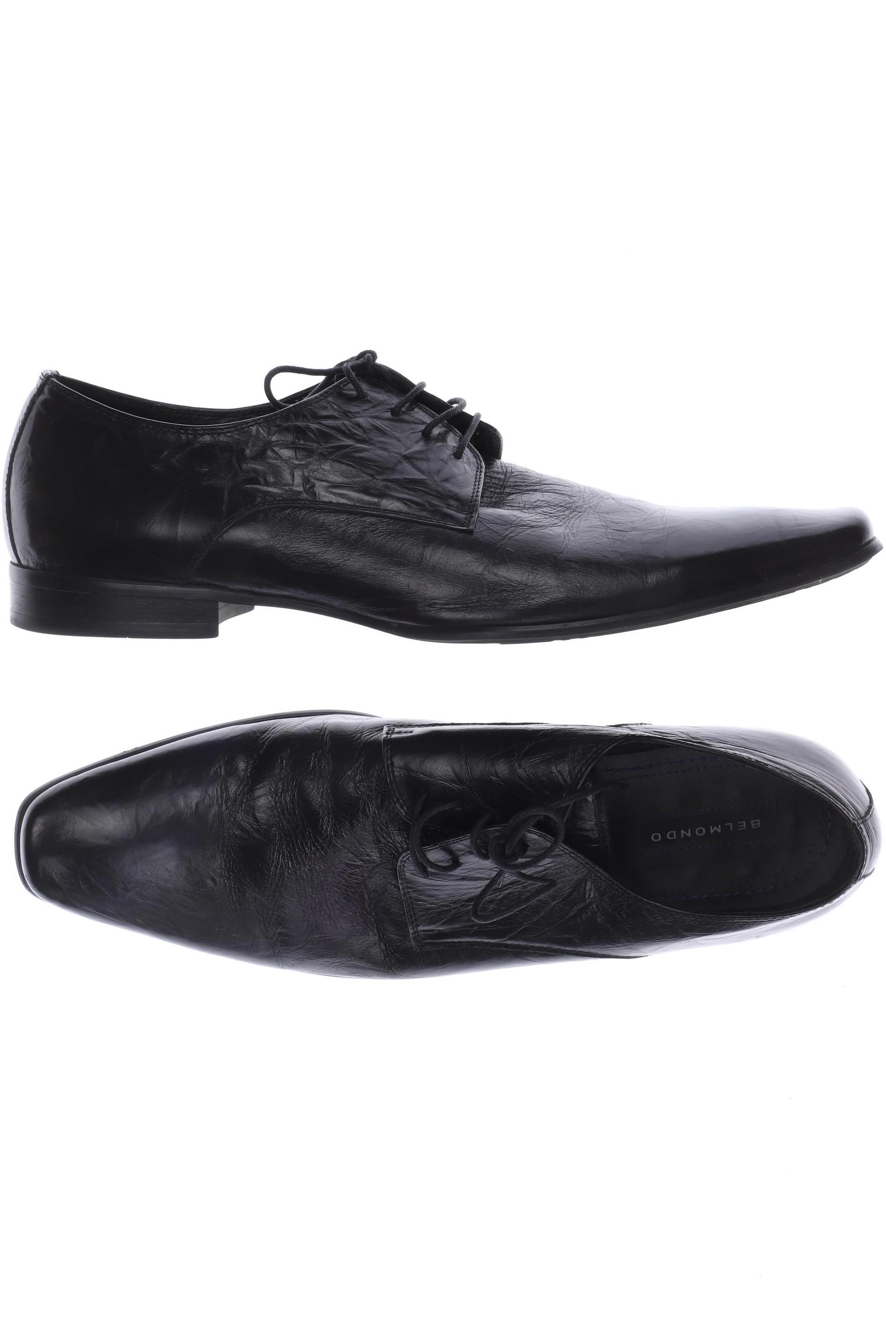 

Belmondo Herren Halbschuh, schwarz, Gr. 44