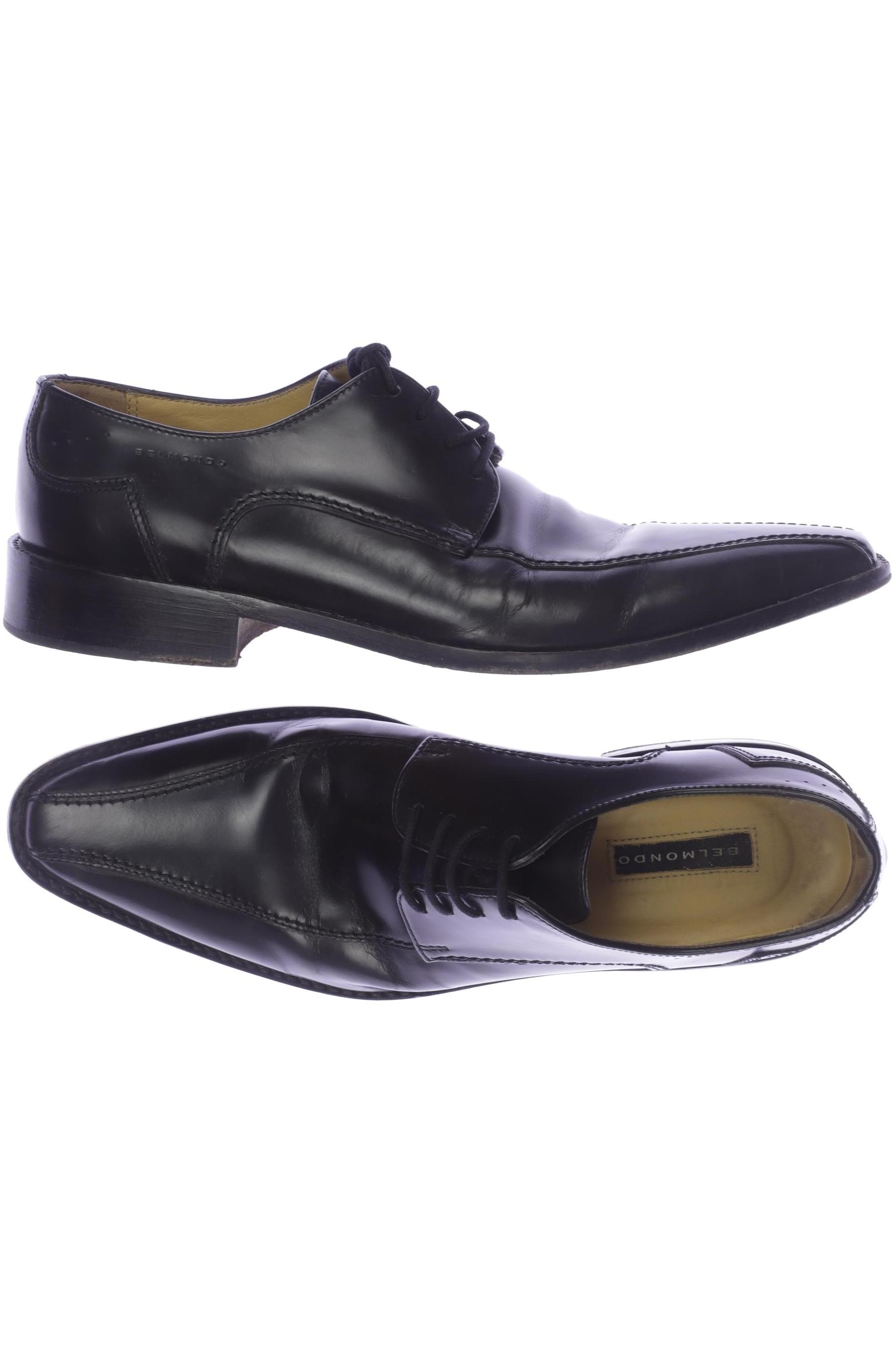 

Belmondo Herren Halbschuh, schwarz, Gr. 41