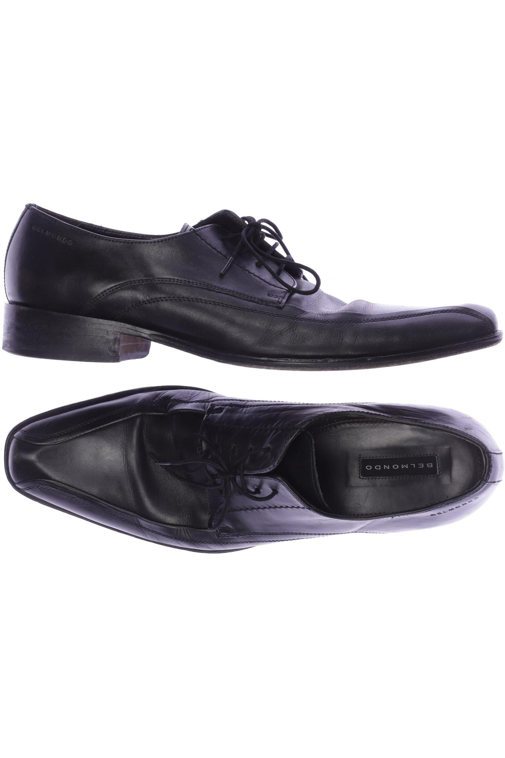 

Belmondo Herren Halbschuh, schwarz, Gr. 45