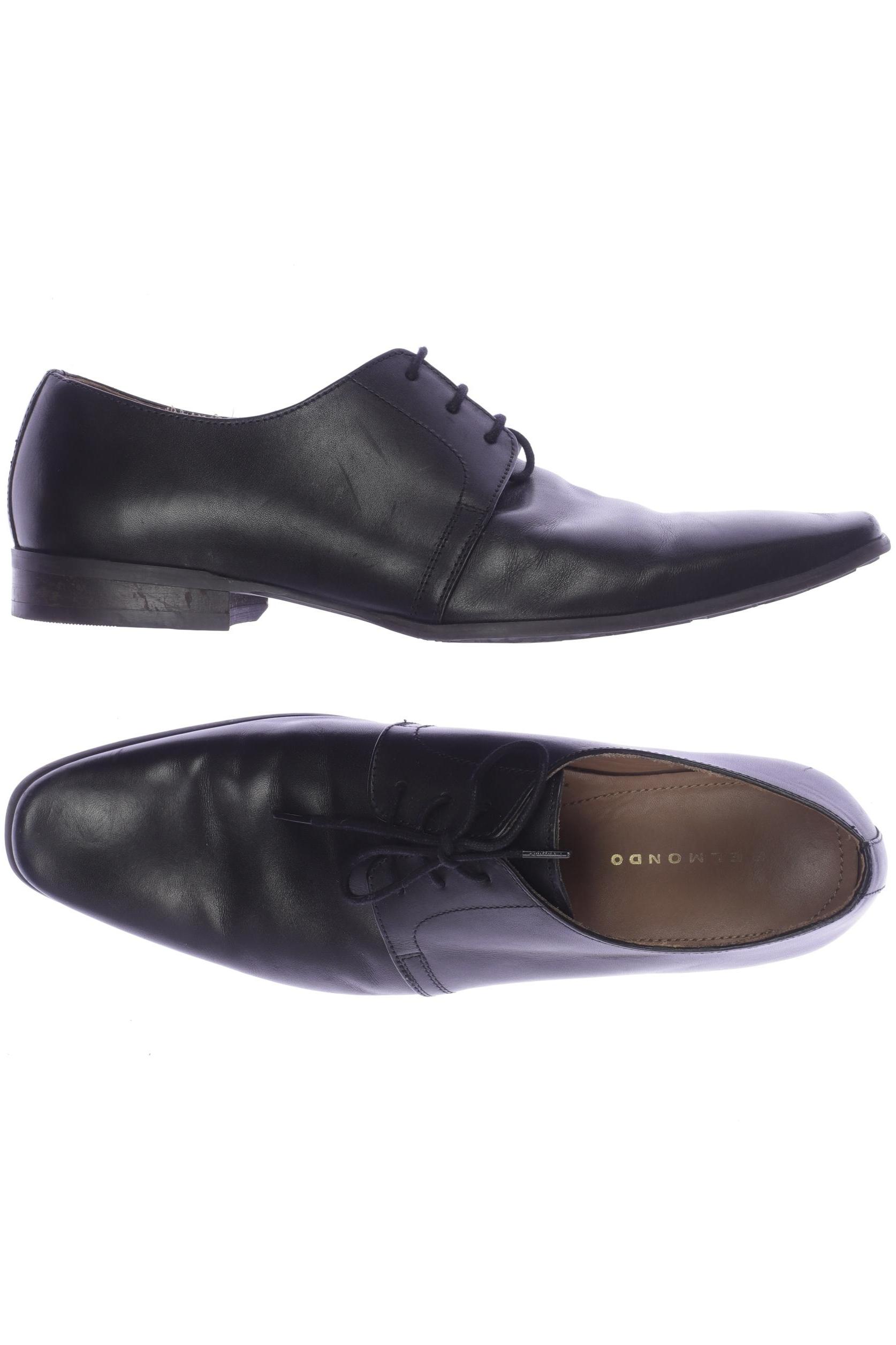 

Belmondo Herren Halbschuh, schwarz, Gr. 42