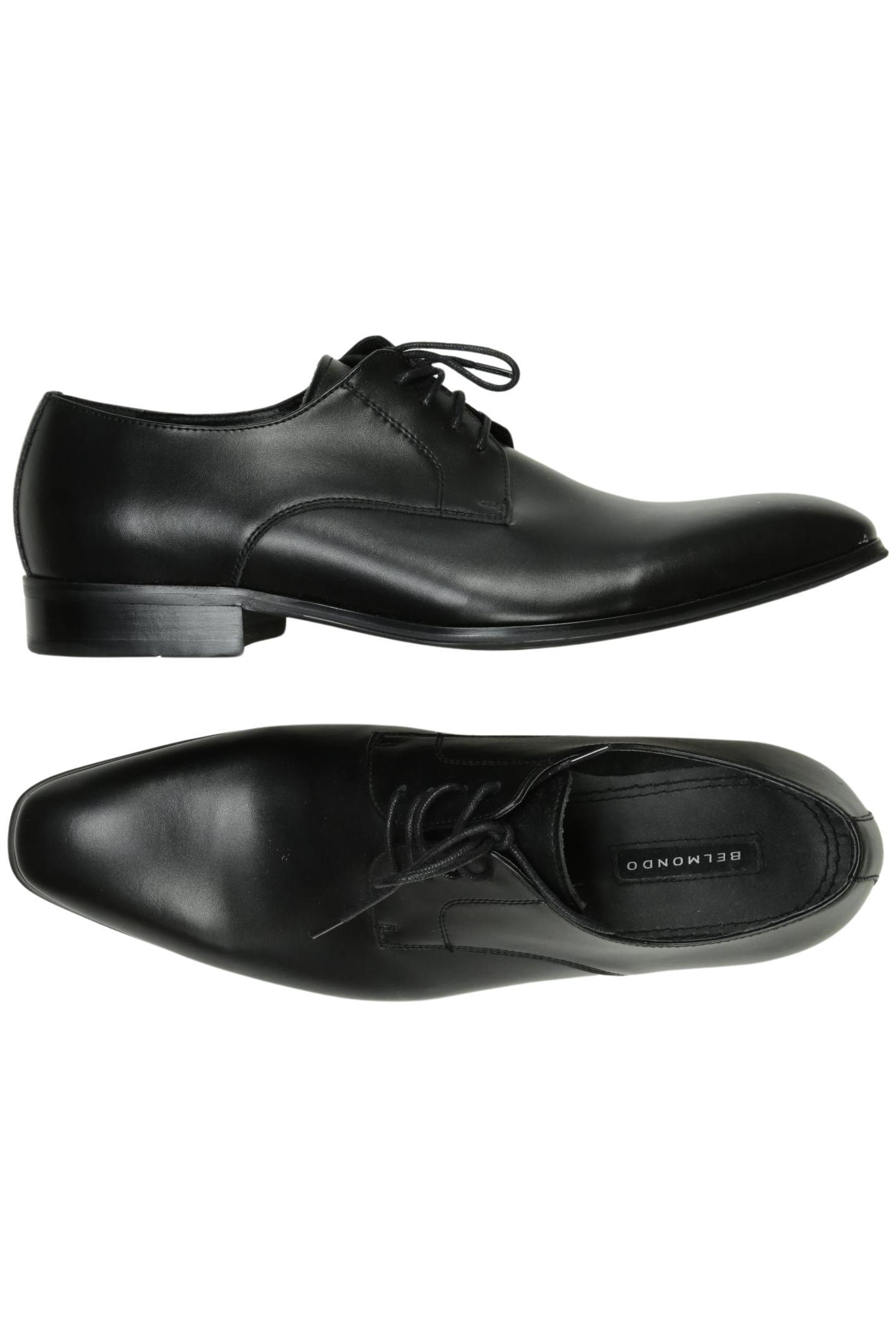

Belmondo Herren Halbschuh, schwarz, Gr. 44