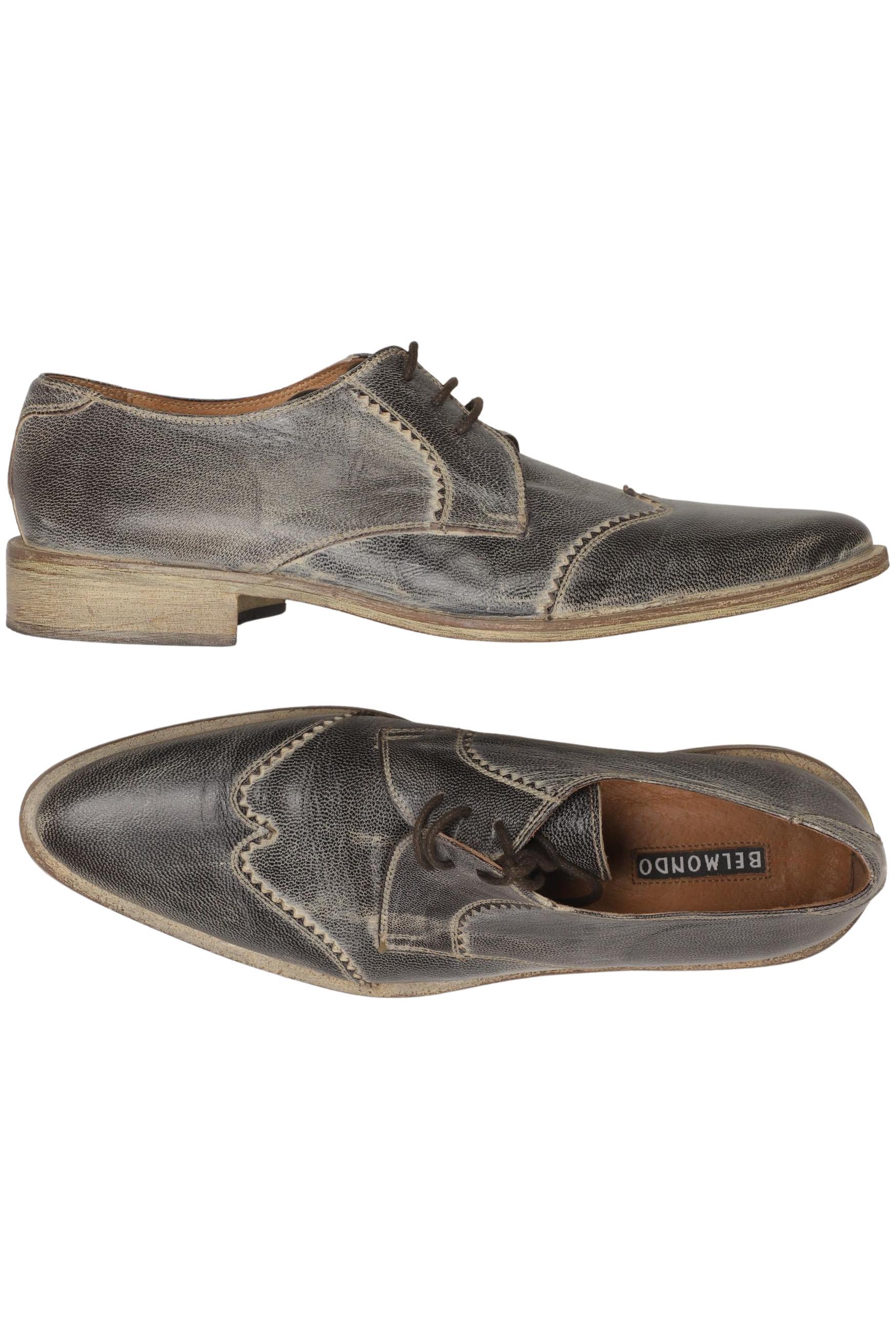 

Belmondo Herren Halbschuh, grau, Gr. 43