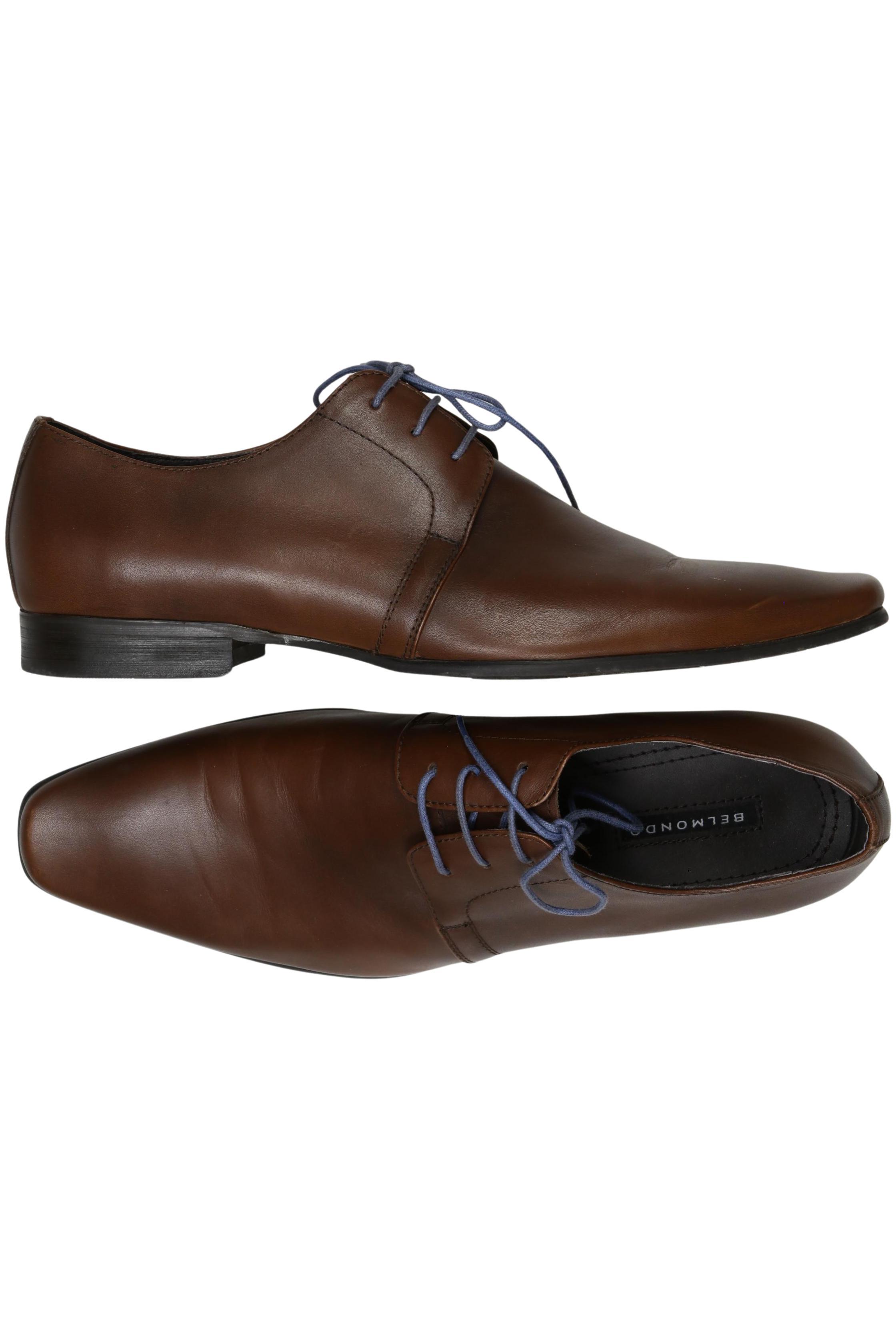 

Belmondo Herren Halbschuh, braun, Gr. 42
