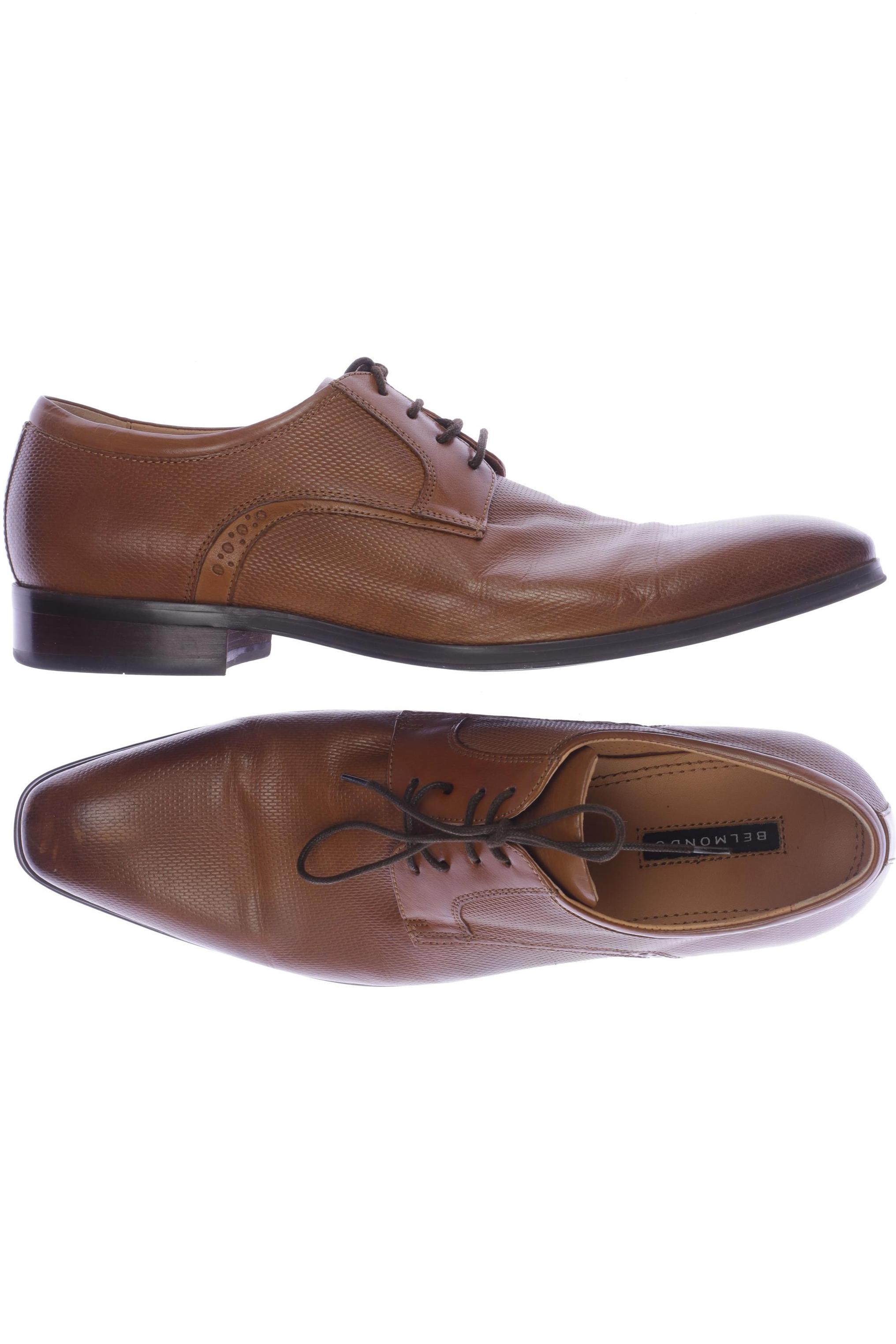

Belmondo Herren Halbschuh, braun, Gr. 46