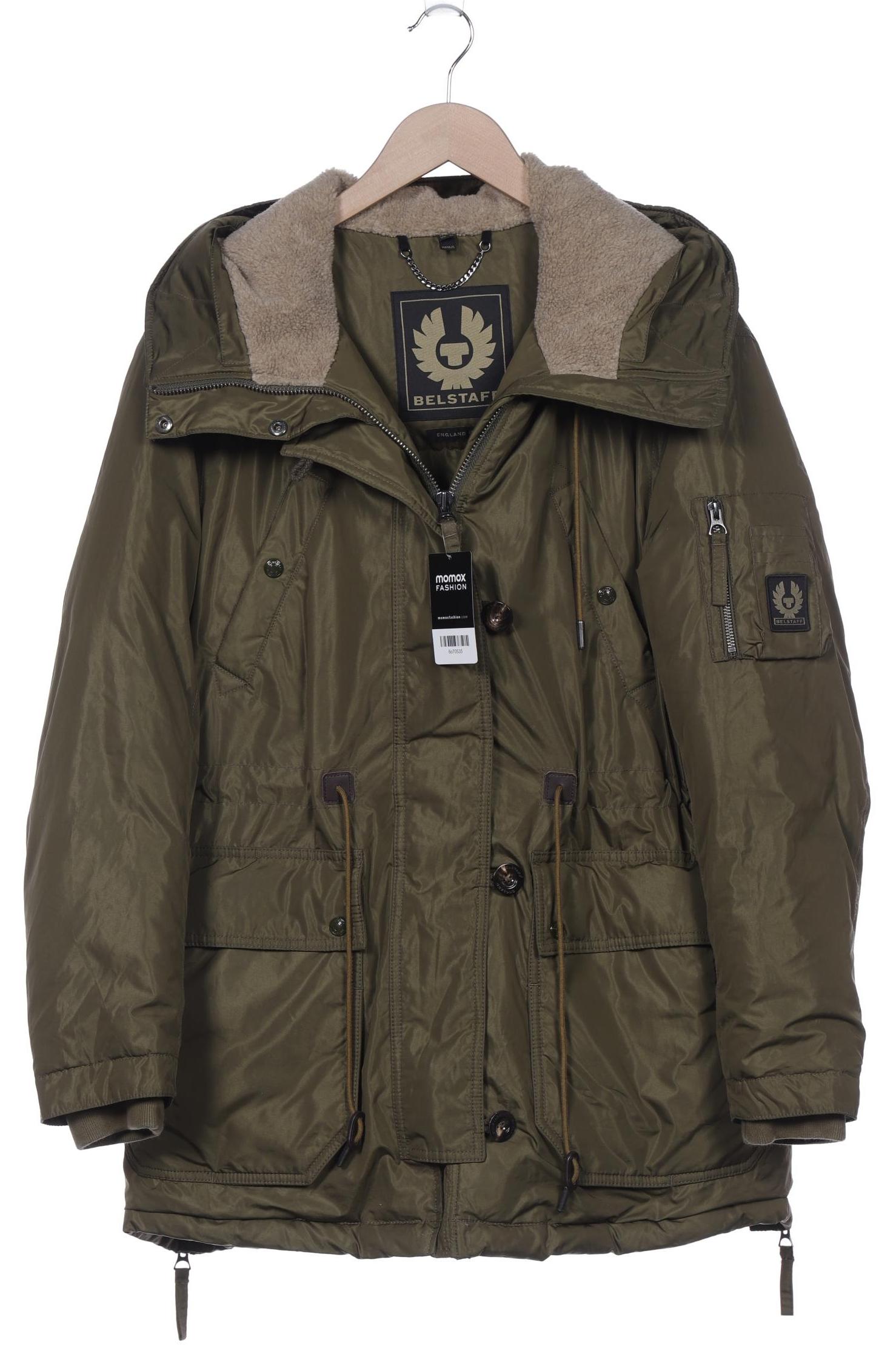 

Belstaff Damen Mantel, grün, Gr. 12