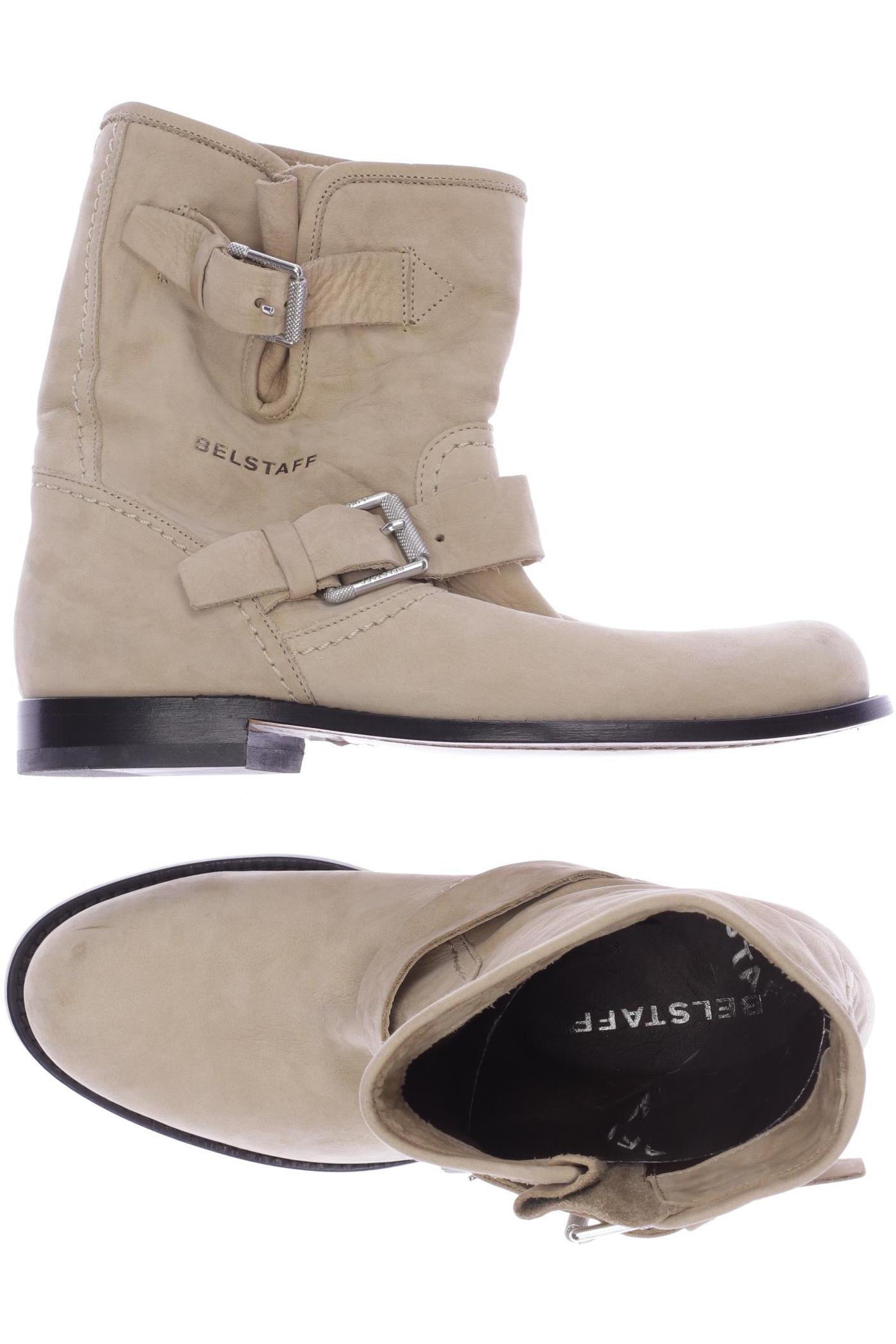 

Belstaff Damen Stiefelette, beige