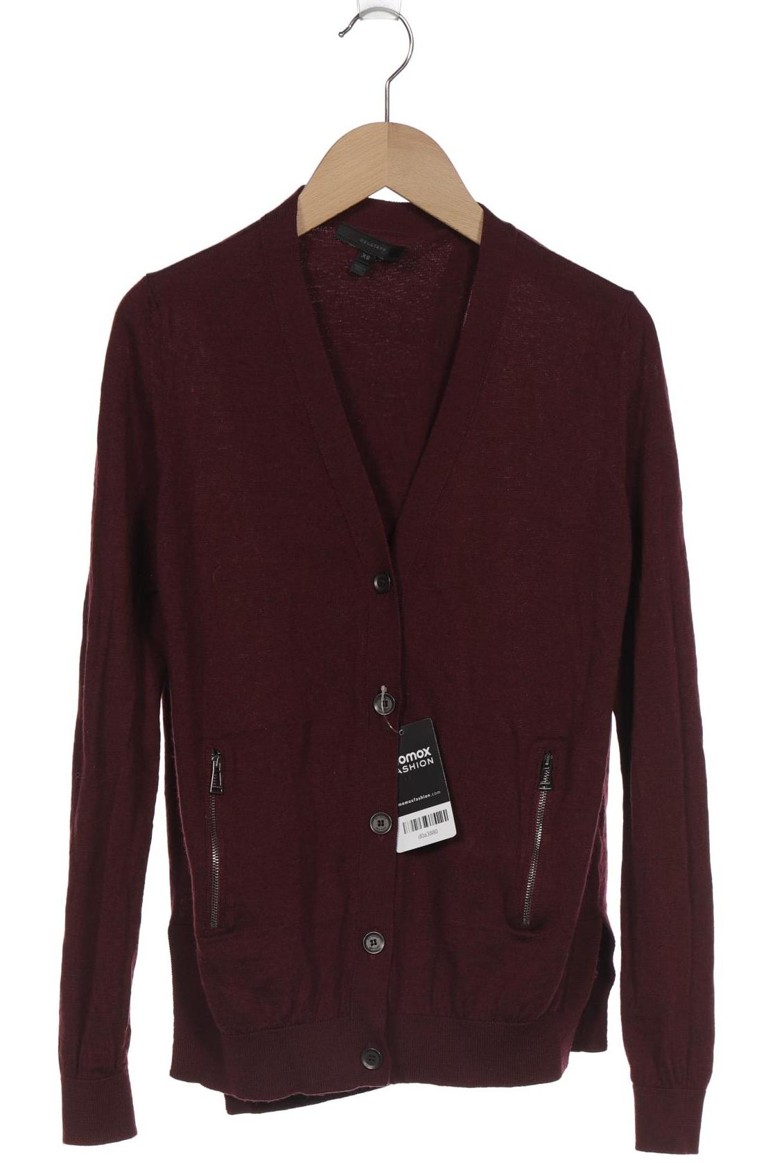 

Belstaff Damen Strickjacke, bordeaux, Gr. 34