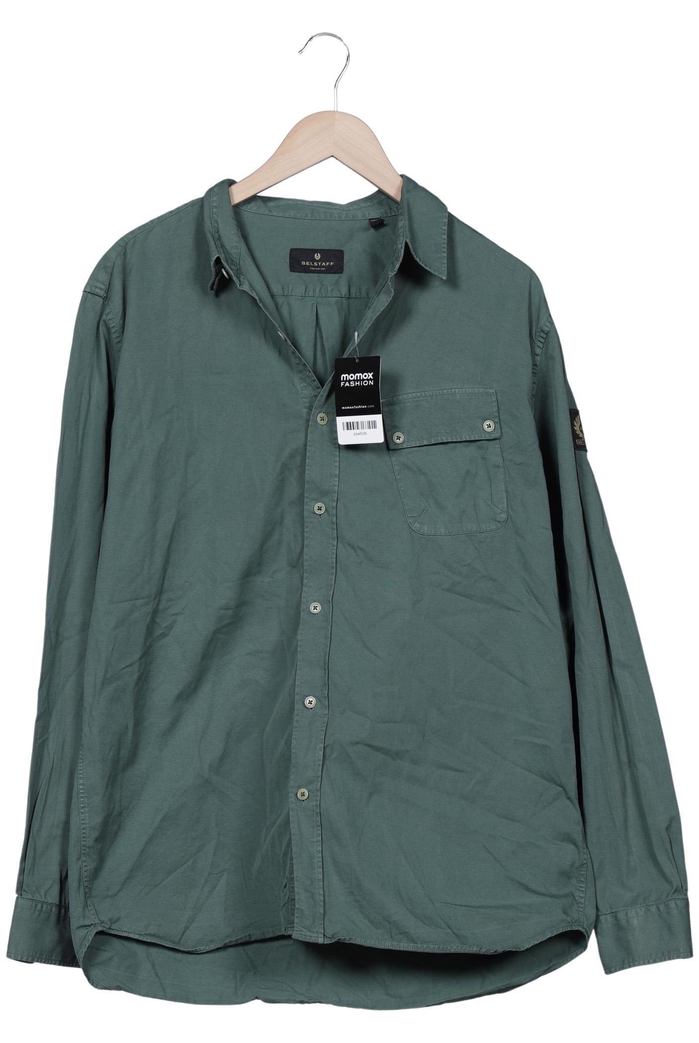 

Belstaff Herren Hemd, grün, Gr. 56