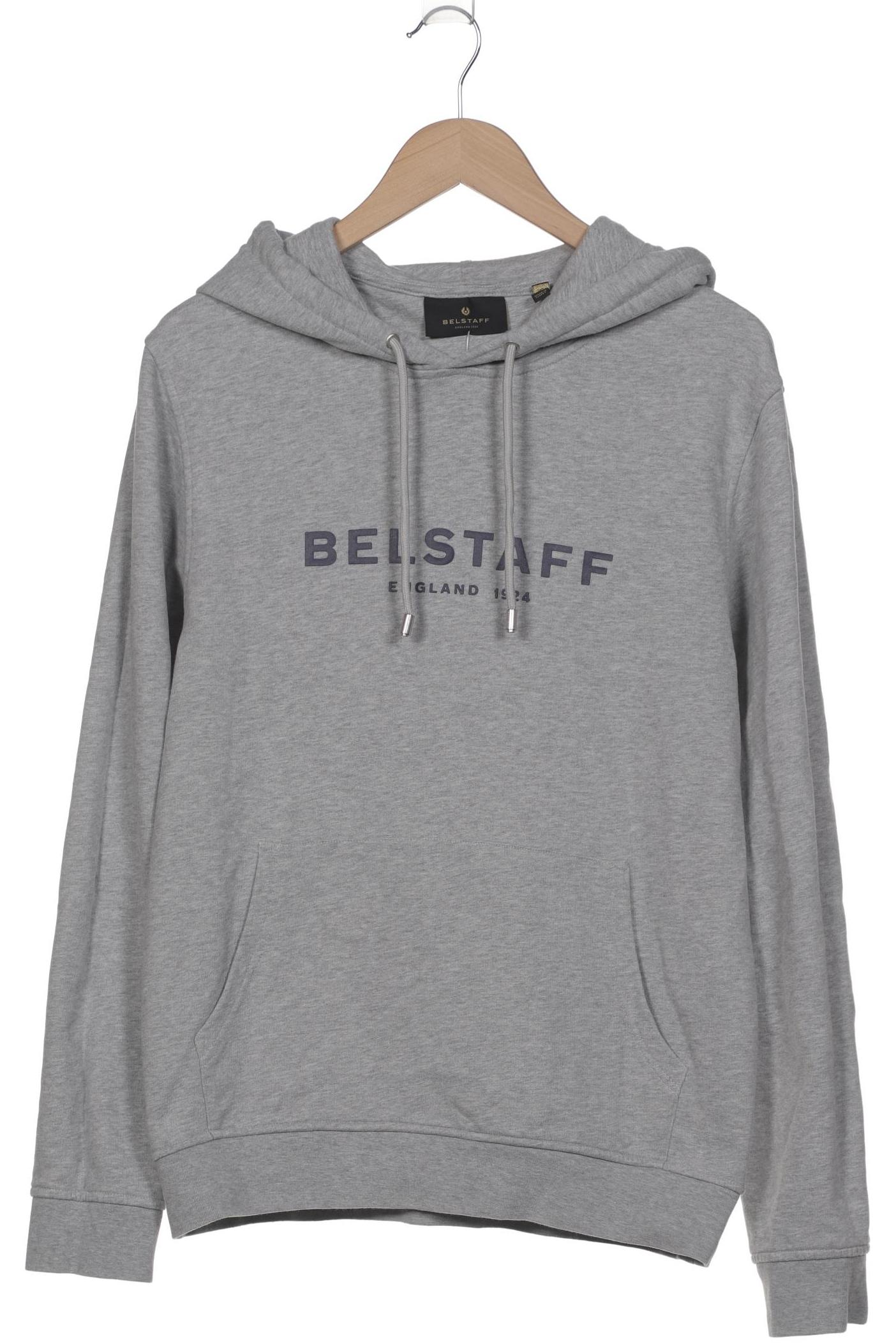 

Belstaff Herren Kapuzenpullover, grau, Gr. 52