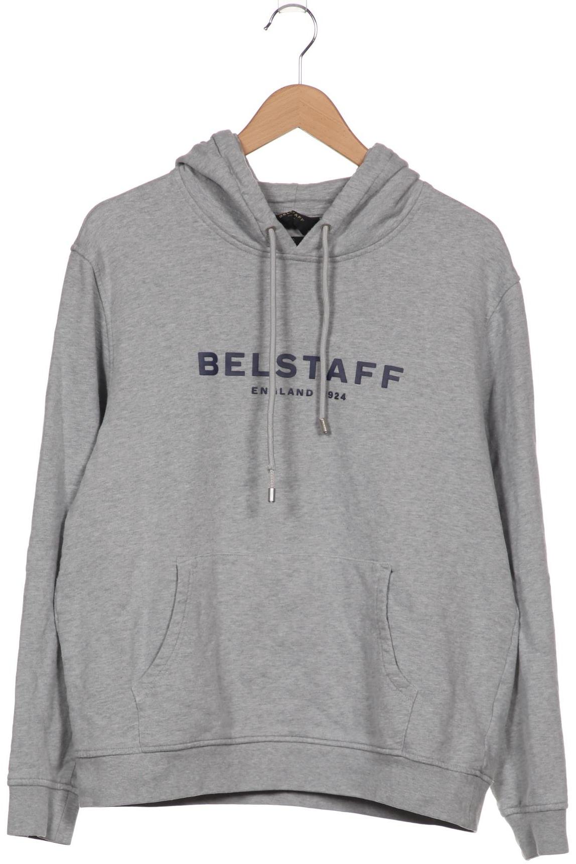 

Belstaff Herren Kapuzenpullover, grau, Gr. 54