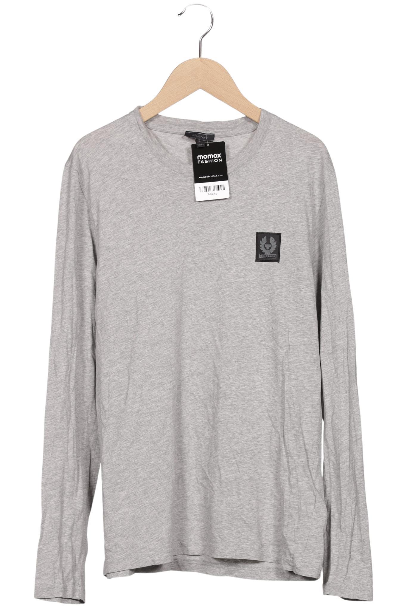 

Belstaff Herren Langarmshirt, grau, Gr. 52