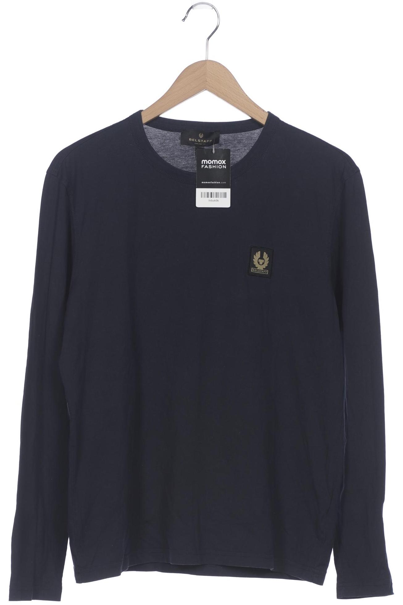 

Belstaff Herren Langarmshirt, marineblau, Gr. 48