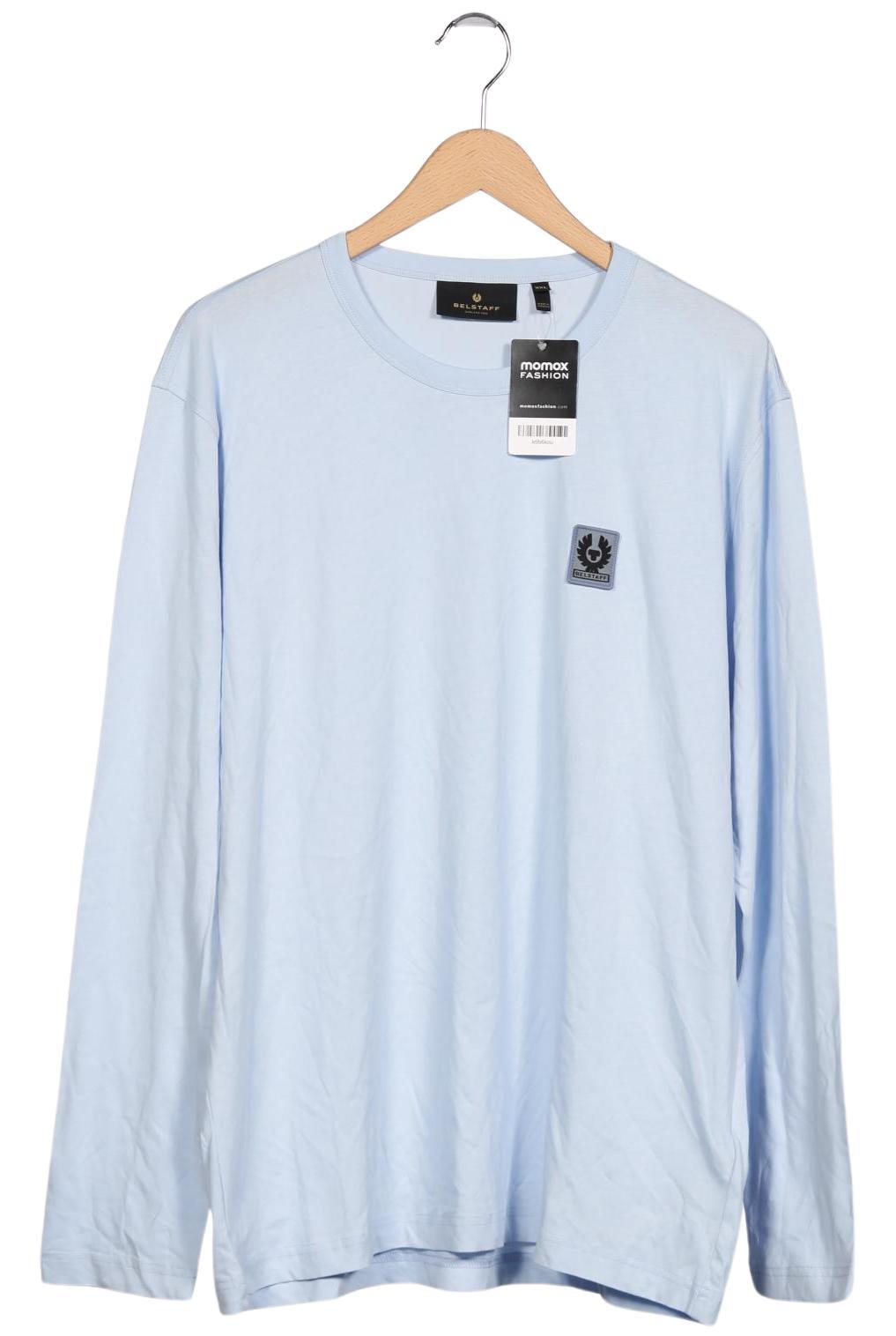 

Belstaff Herren Langarmshirt, hellblau, Gr. 56