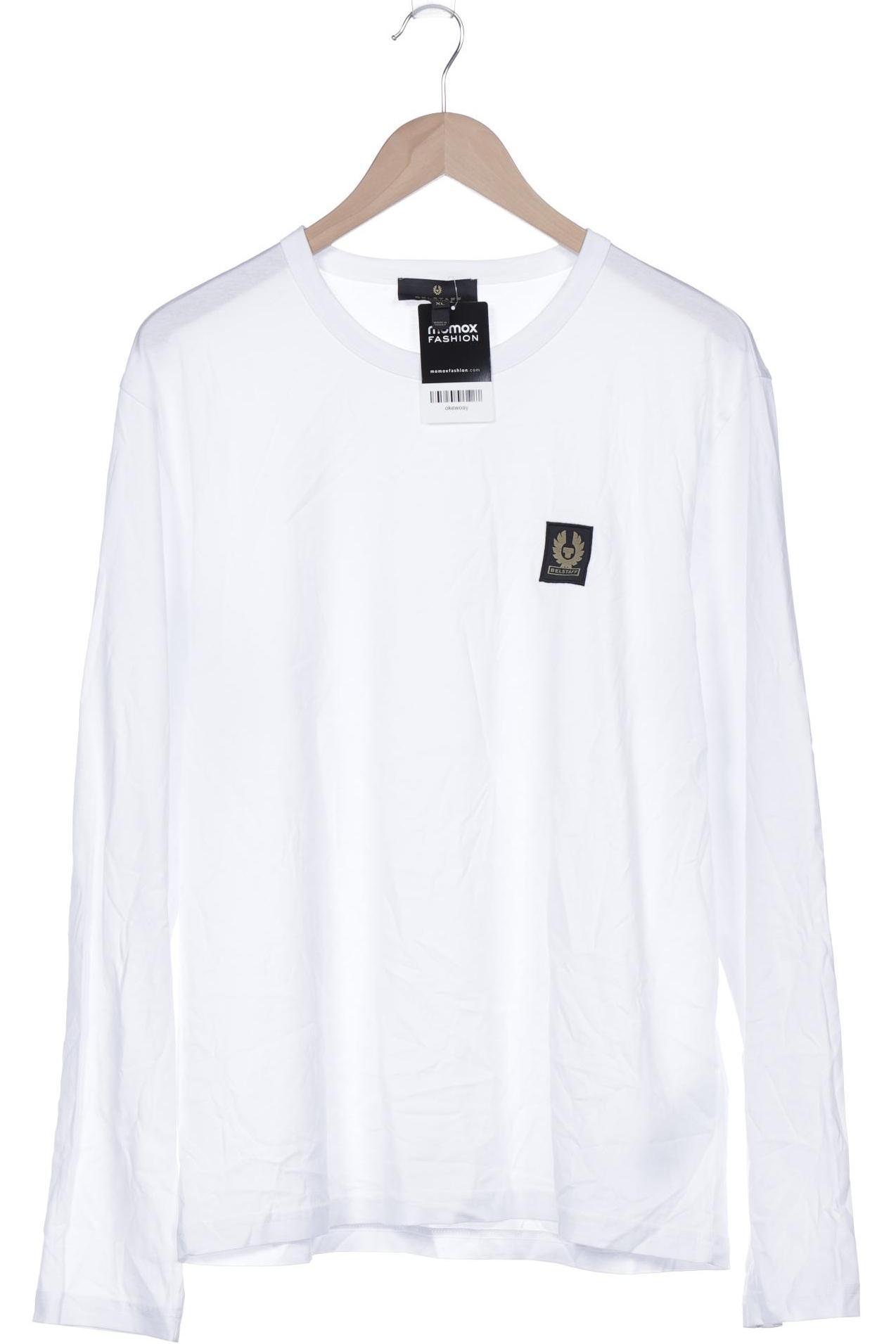 

Belstaff Herren Langarmshirt, weiß, Gr. 54