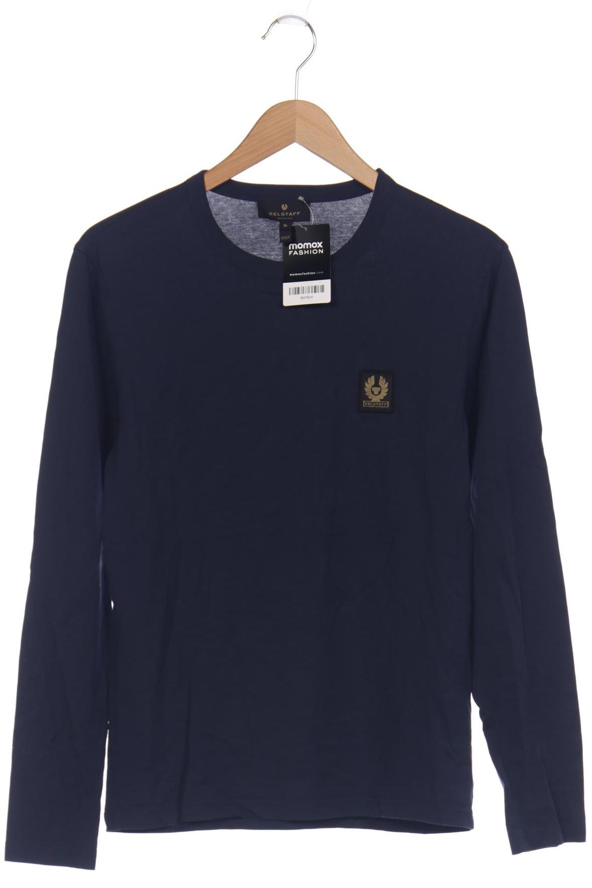 

Belstaff Herren Langarmshirt, marineblau