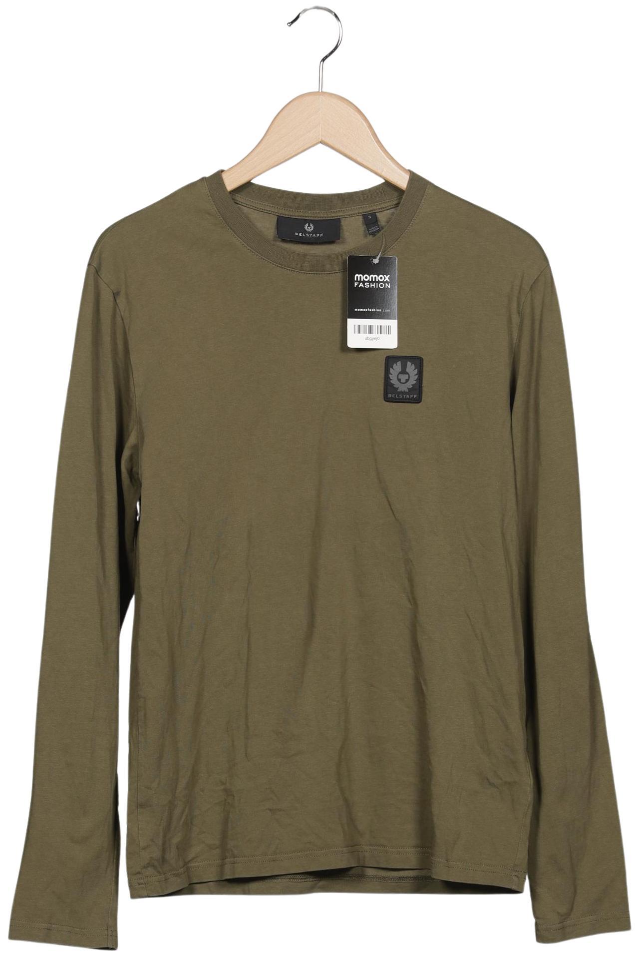 Thumbnail - Belstaff Herren Langarmshirt, grün, Gr. 46