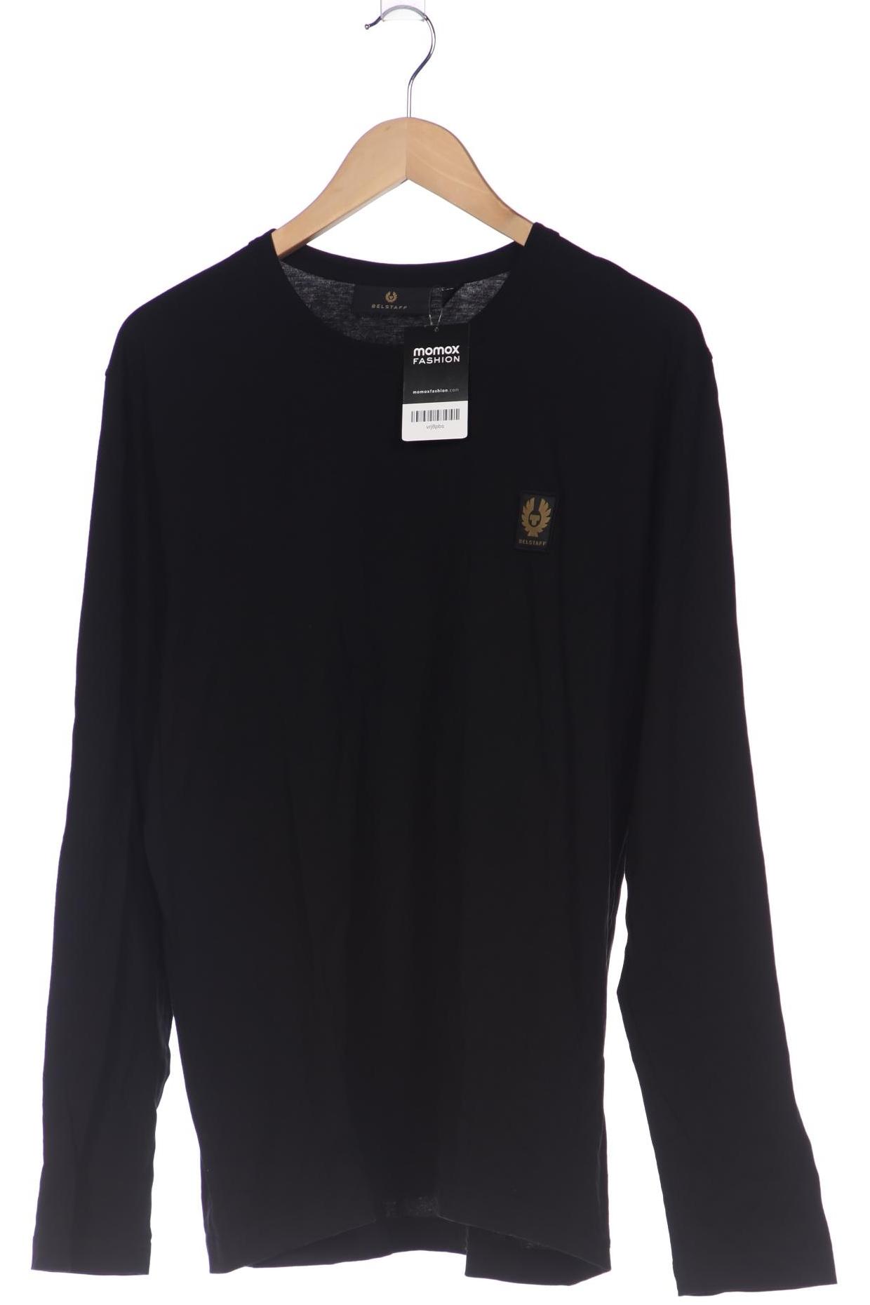 

Belstaff Herren Langarmshirt, schwarz, Gr. 54