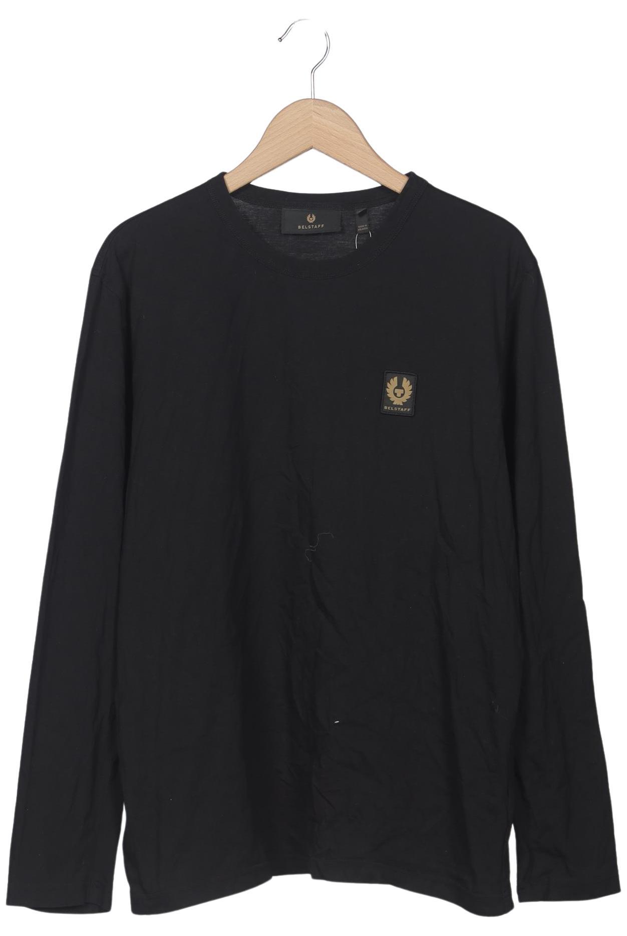 Thumbnail - Belstaff Herren Langarmshirt, schwarz, Gr. 54