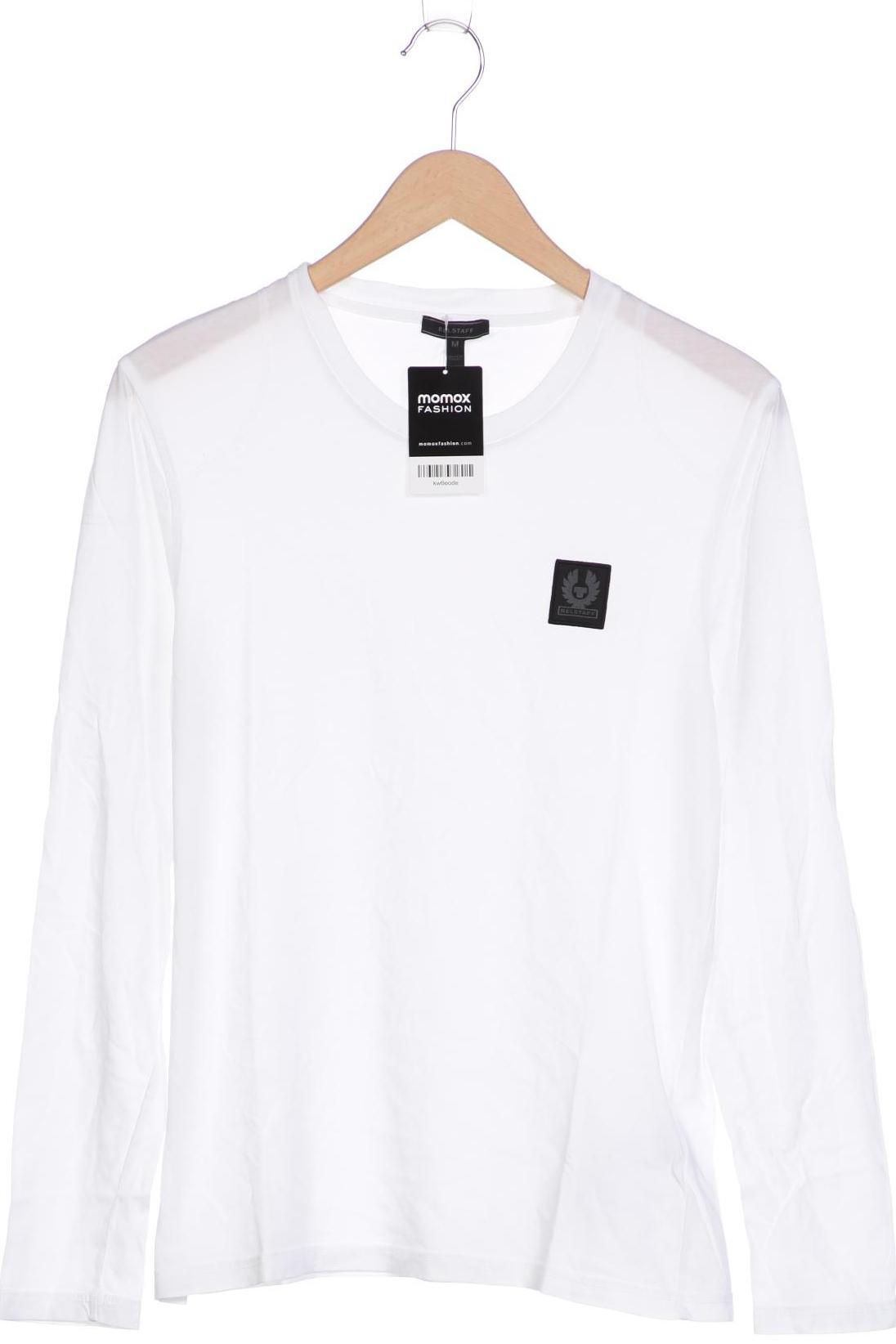 

Belstaff Herren Langarmshirt, weiß, Gr. 48
