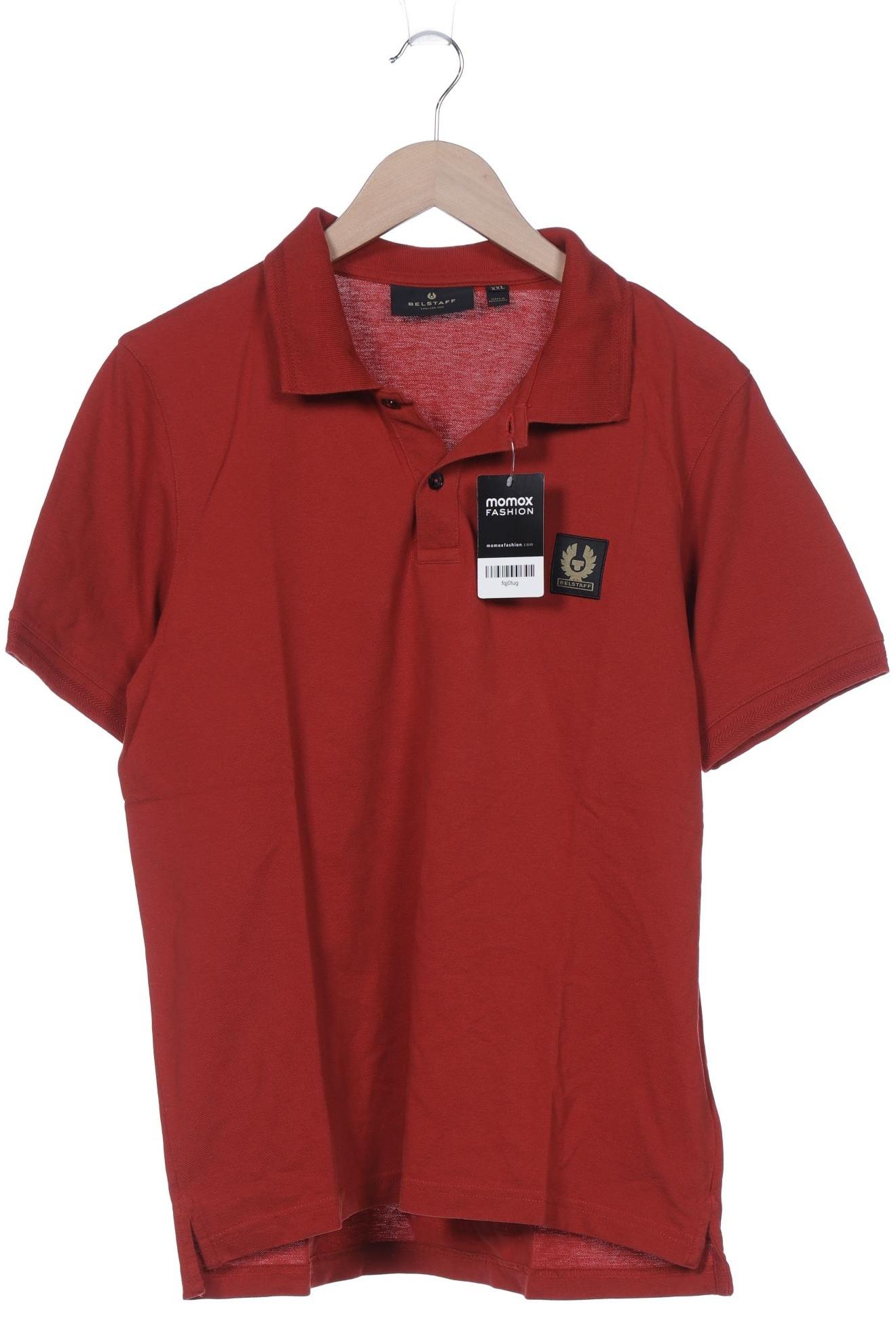 

Belstaff Herren Poloshirt, orange, Gr. 56