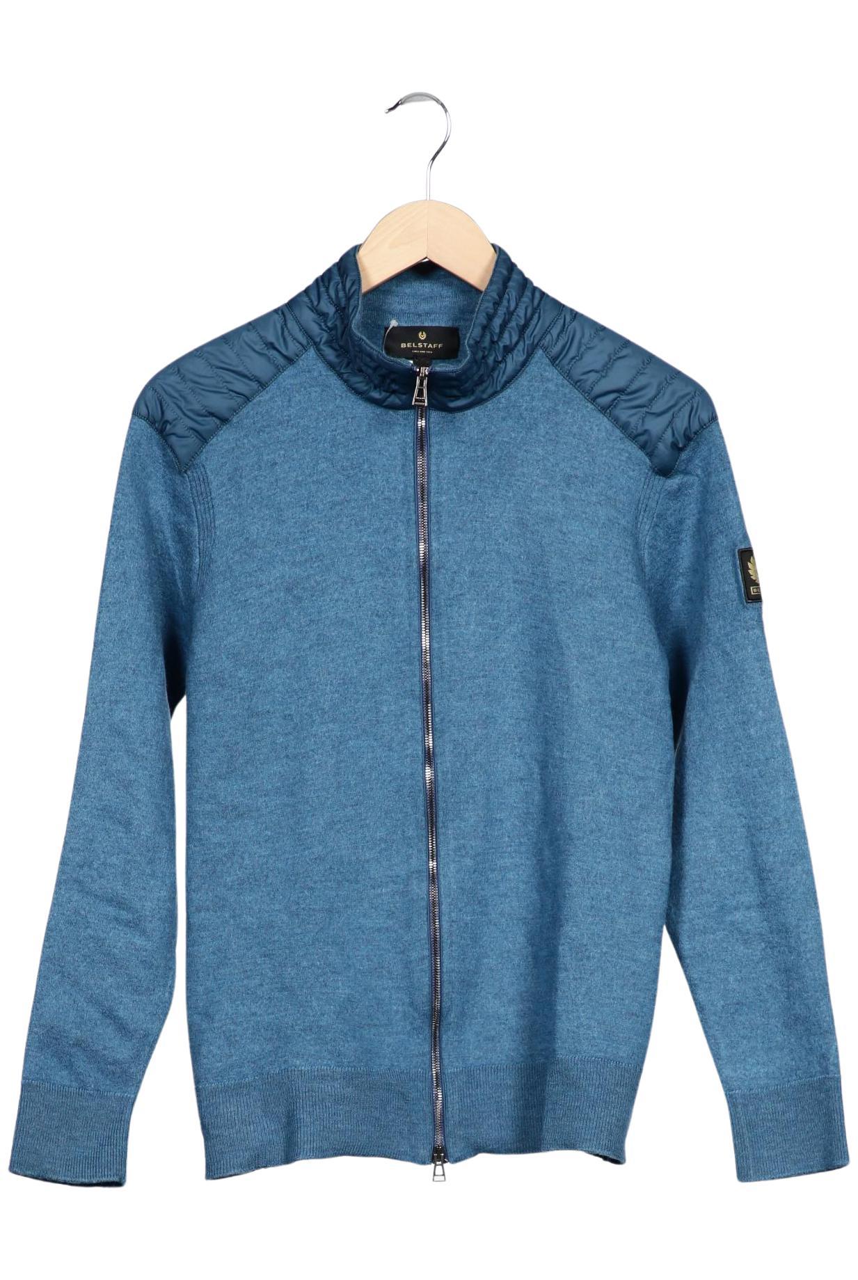 

Belstaff Herren Strickjacke, blau, Gr. 48