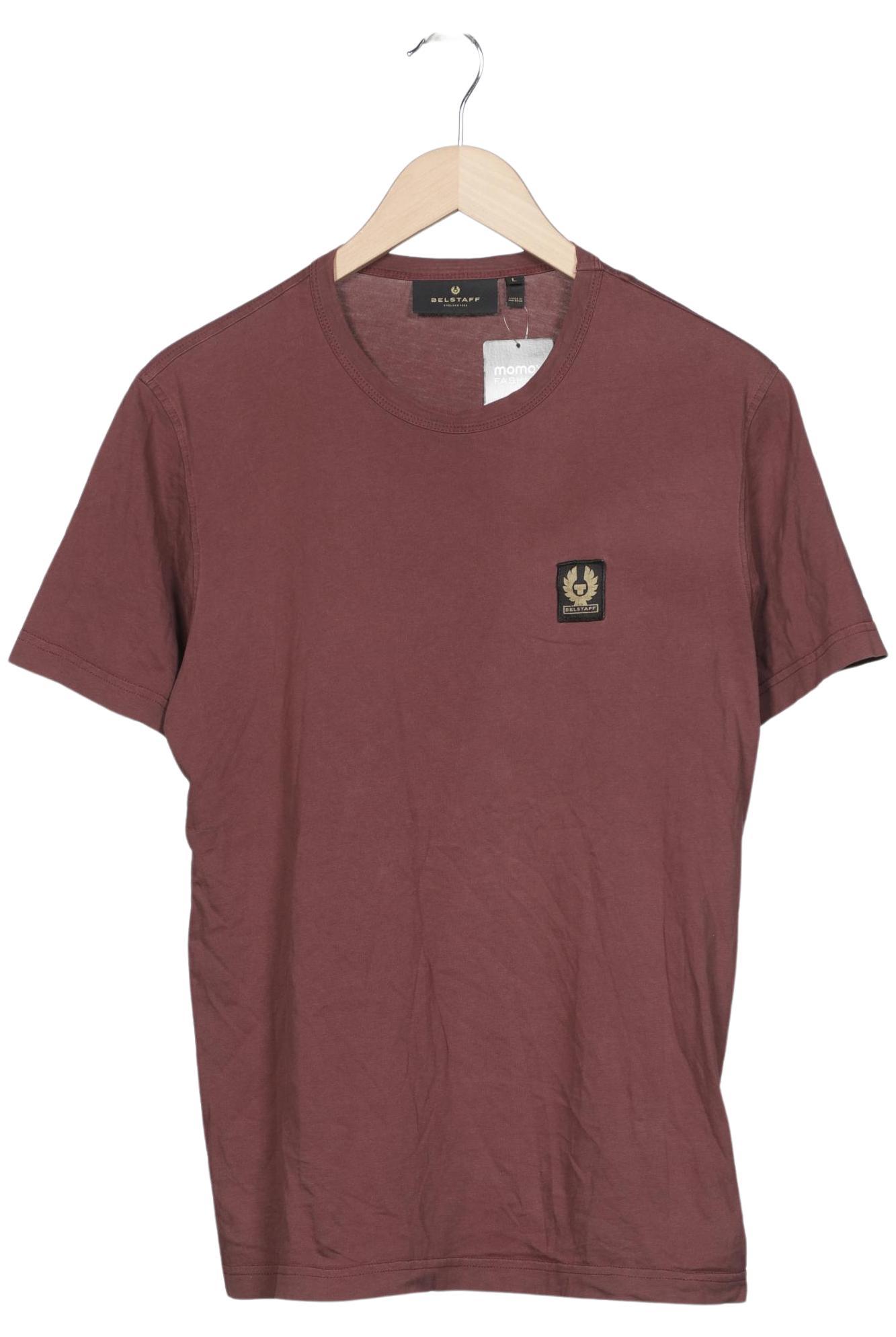 Thumbnail - Belstaff Herren T-Shirt, bordeaux, Gr. 52