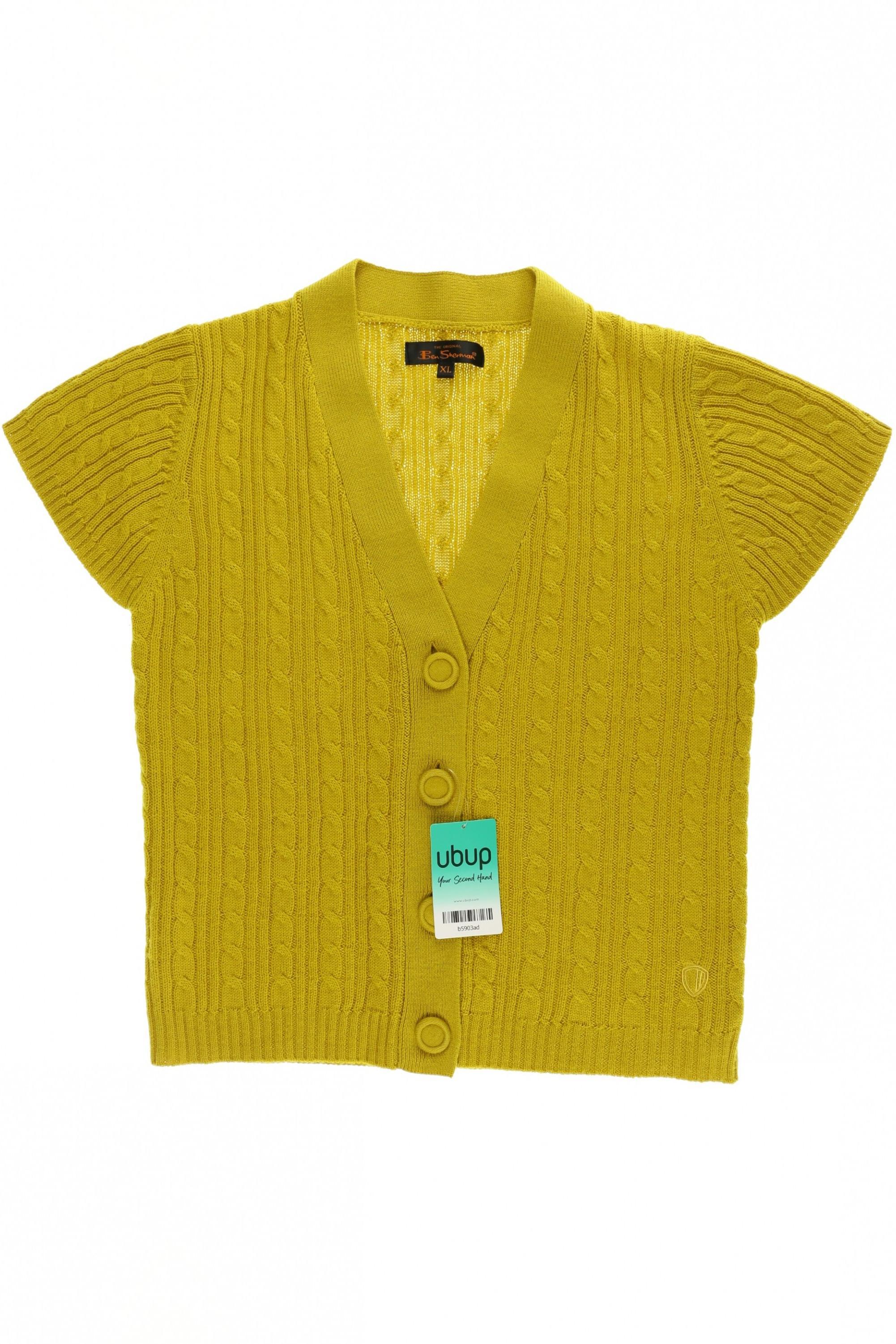 

Ben Sherman Damen Strickjacke, gelb, Gr.