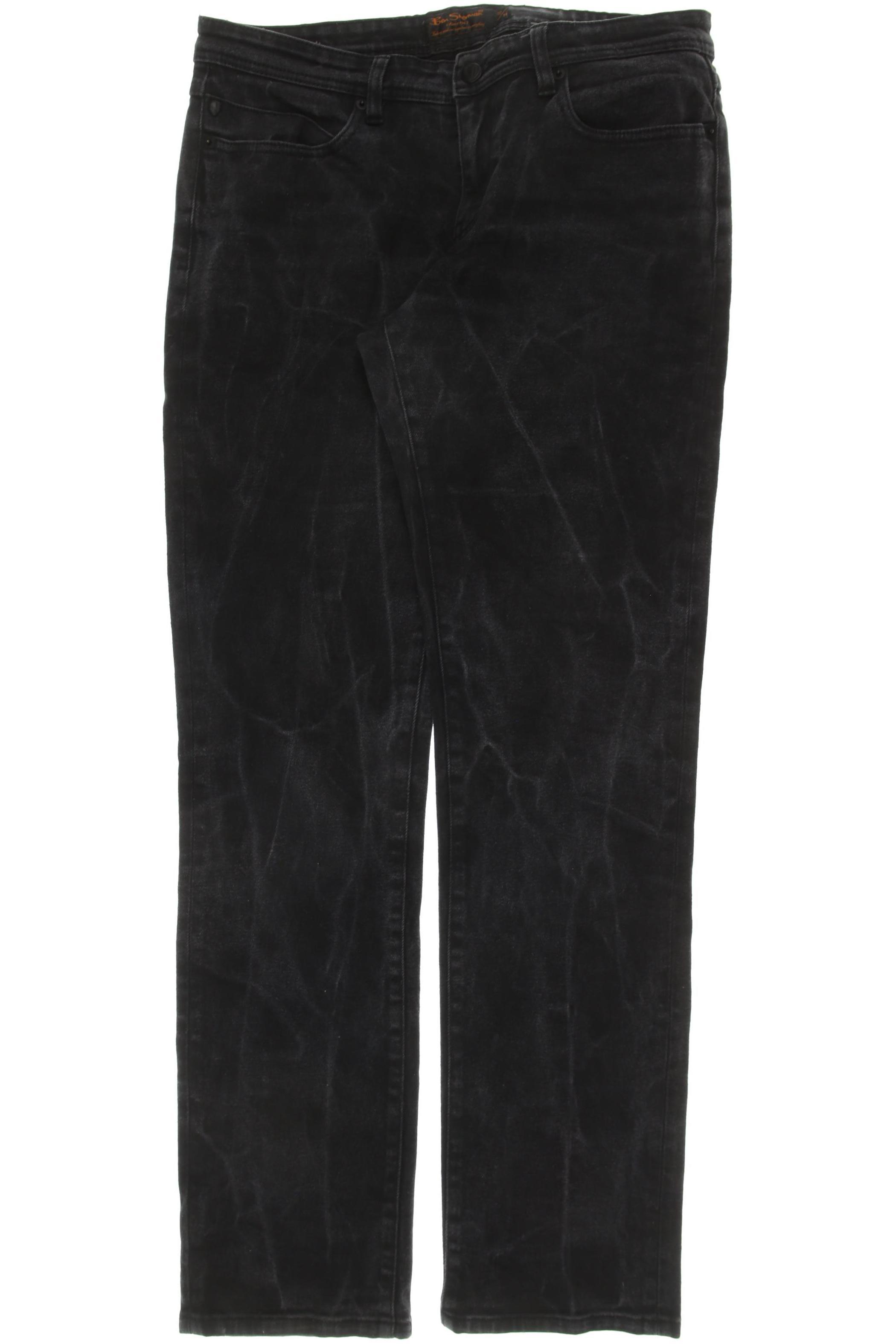 Thumbnail - Ben Sherman Herren Jeans, schwarz, Gr. 32