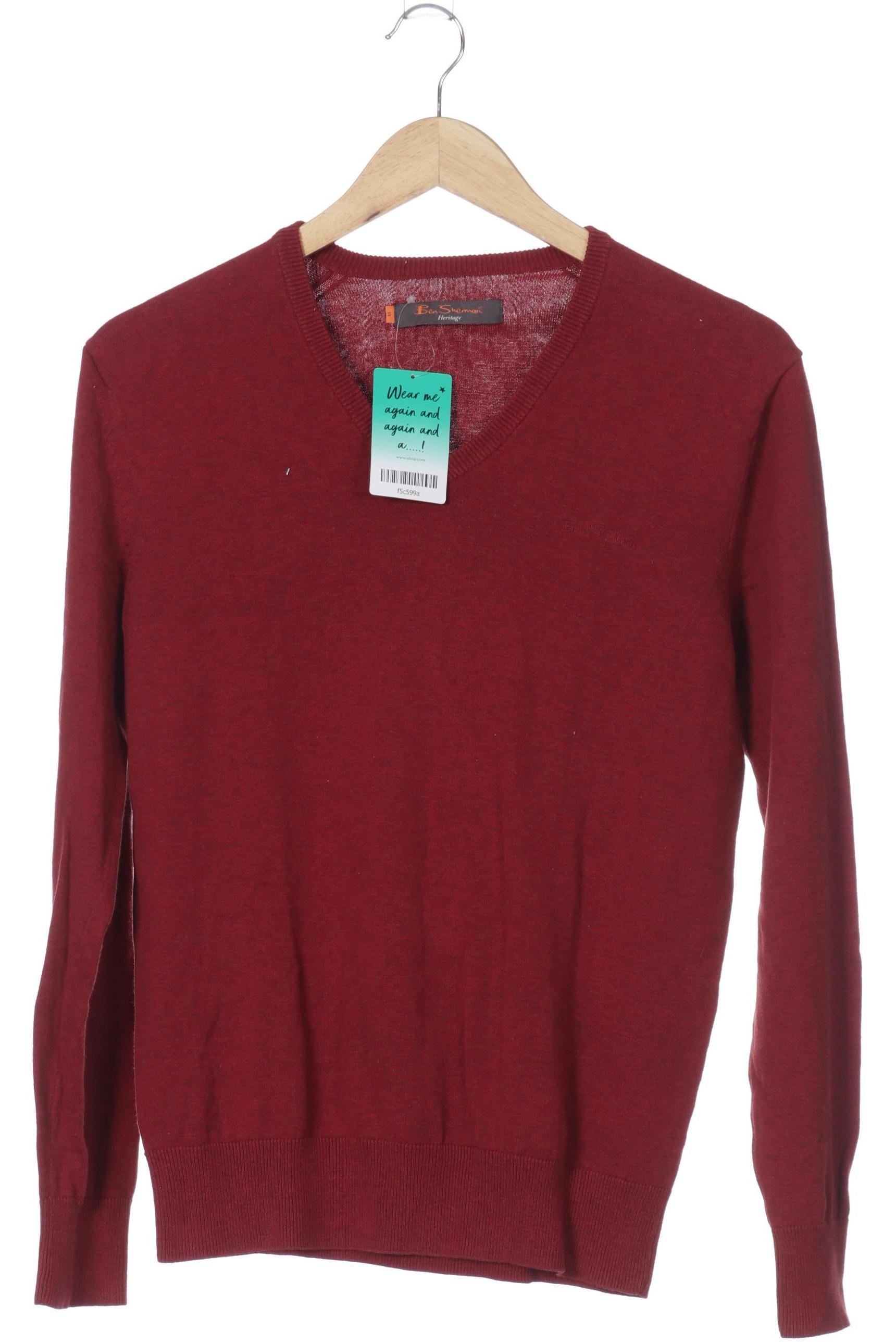 Thumbnail - Ben Sherman Herren Pullover, rot, Gr.